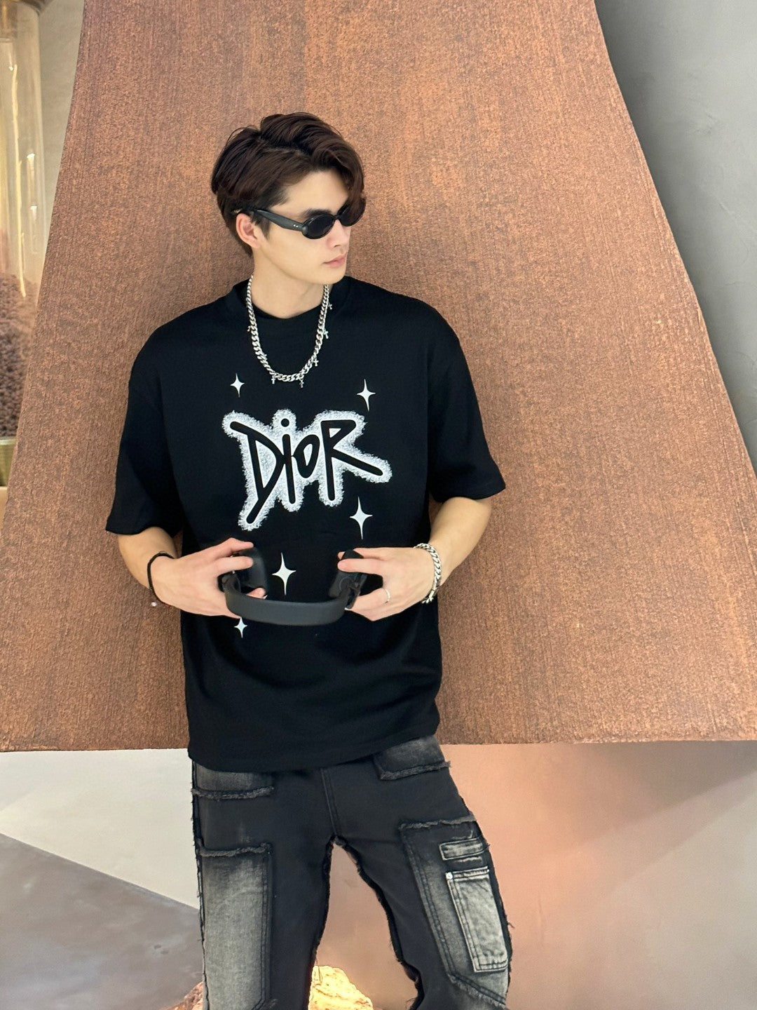D*or star graphic t-shirt