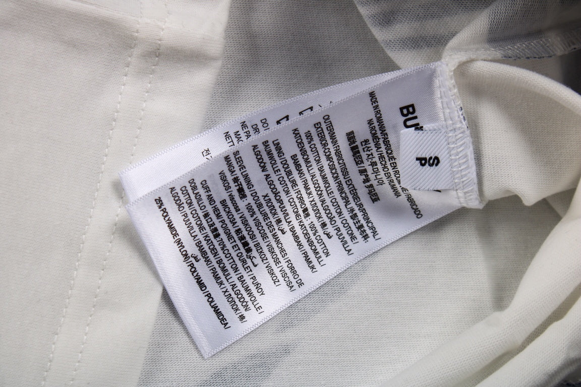 B**rry knight print t-shirt - white
