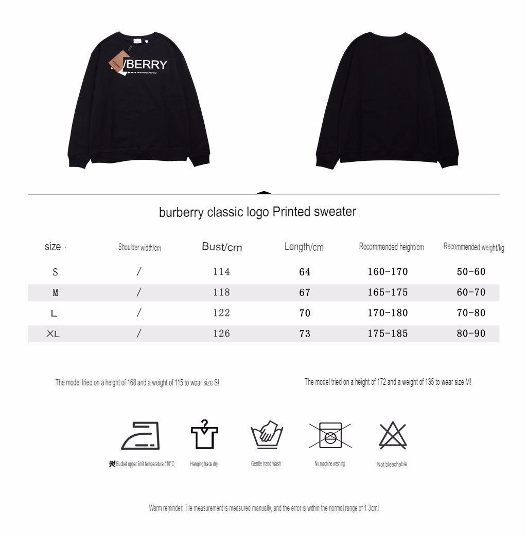 B**rry black sweatshirt with logo