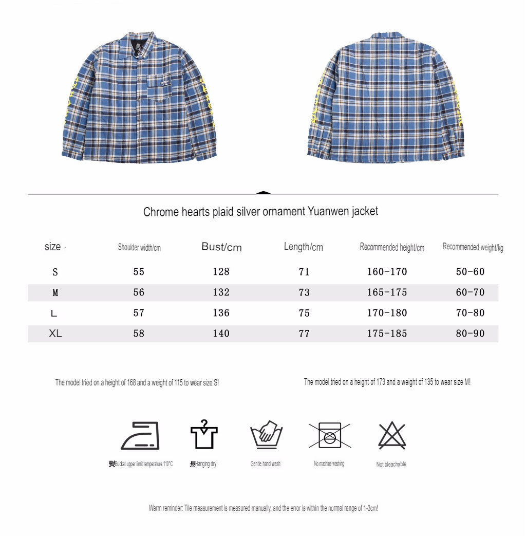 B**rry blue plaid shirt