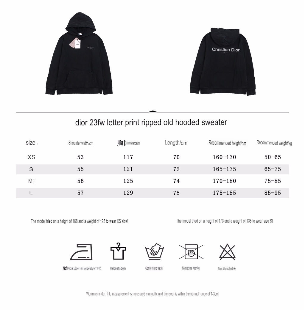 D*or black hoodie
