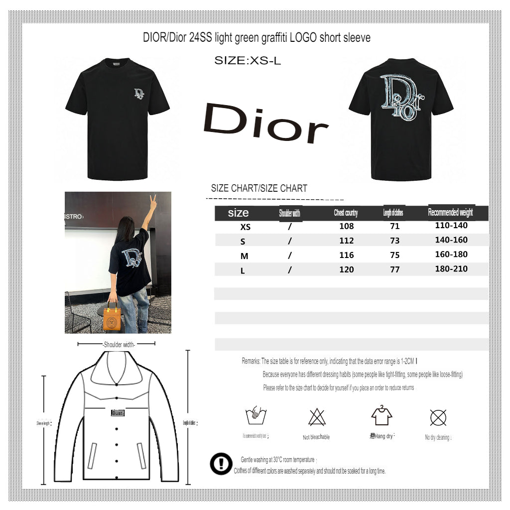 D*or classic logo t-shirt (black)