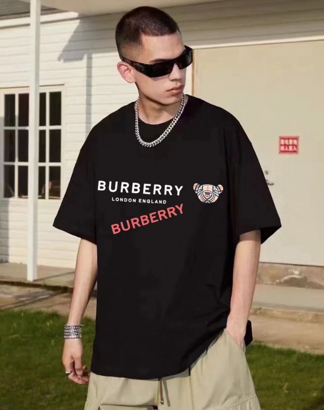 B**rry london england t-shirt - black