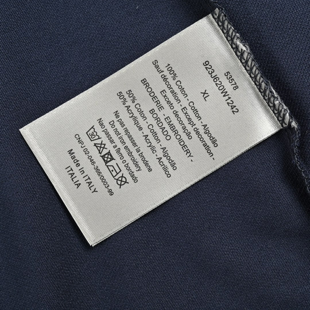 D*or navy polo shirt