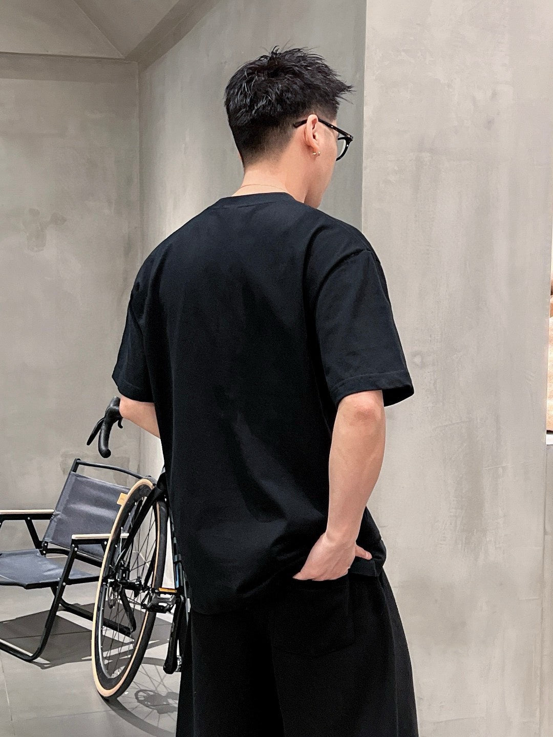 D*or scribble design t-shirt (black)
