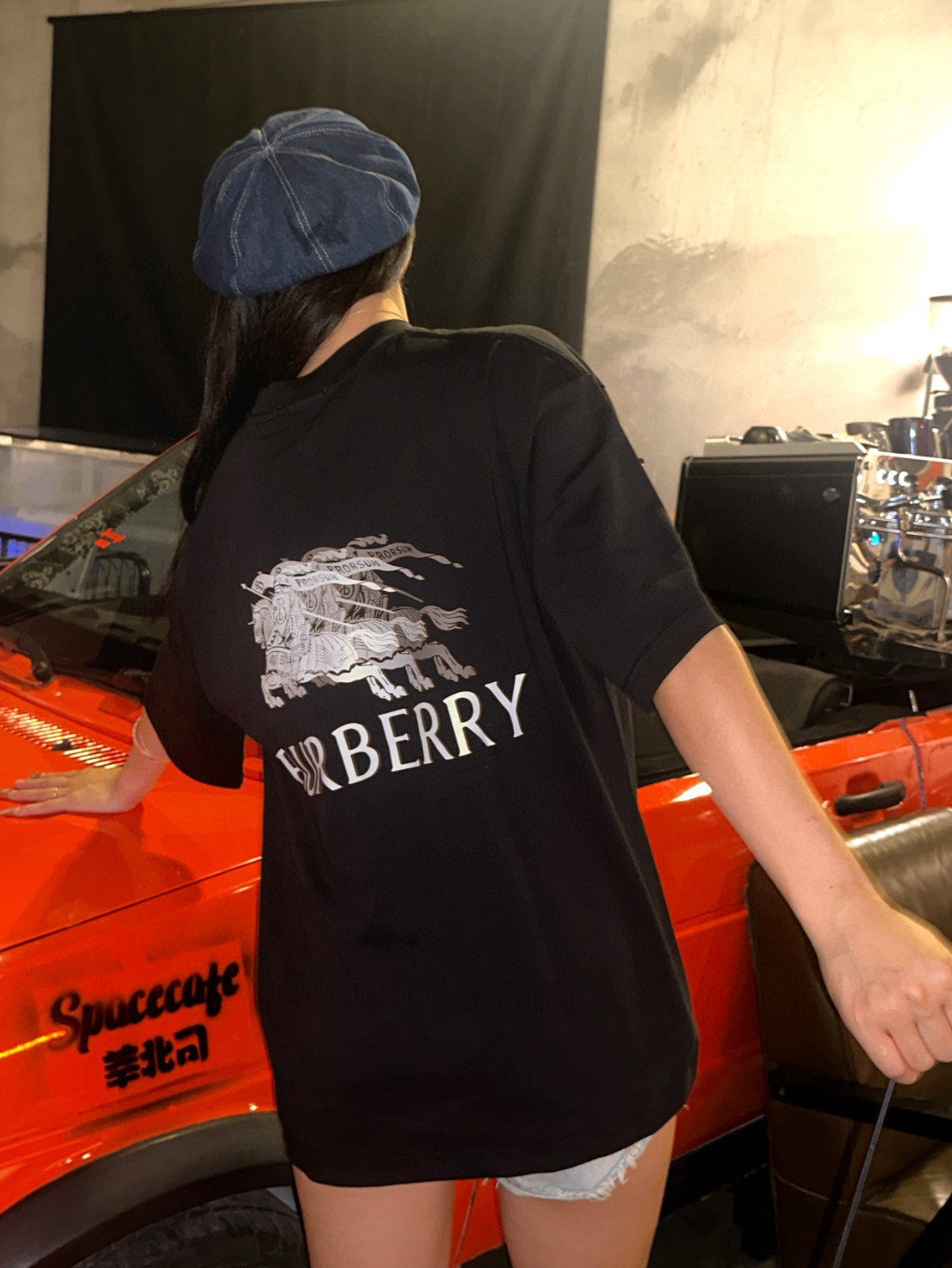 B**rry knight motion logo black t-shirt