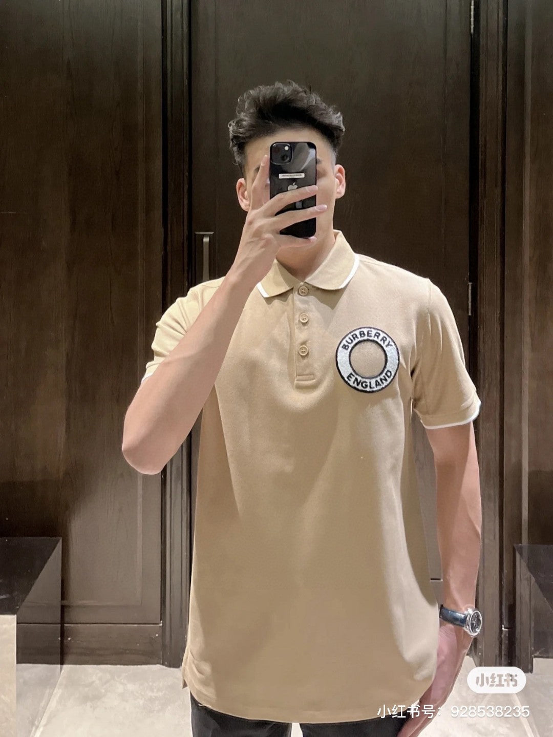 B**rry england polo shirt (beige)