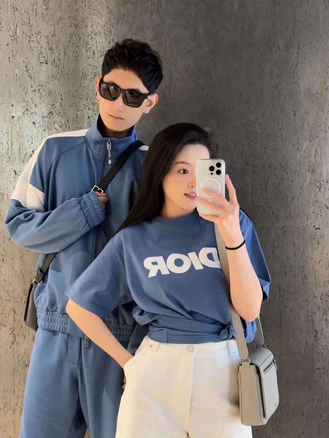 D*or classic logo t-shirt (blue)
