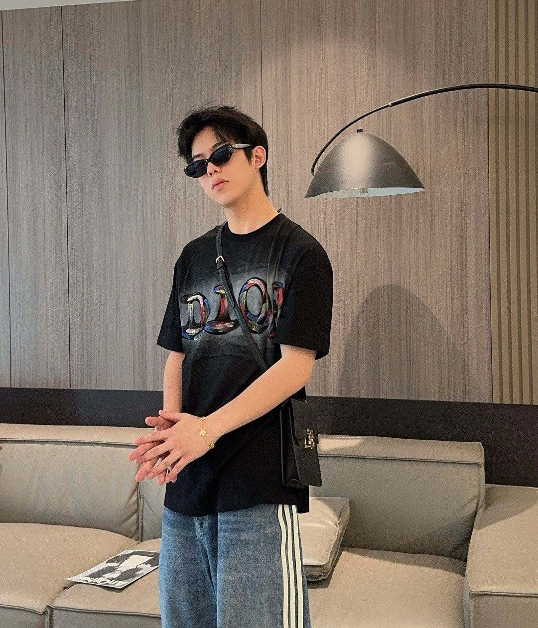 D*or artistic logo t-shirt (black)