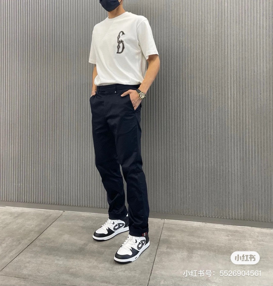 D*or embroidered cd logo t-shirt (white)