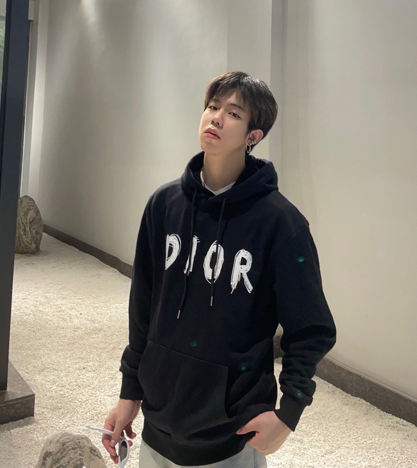 D*or brushstroke hoodie