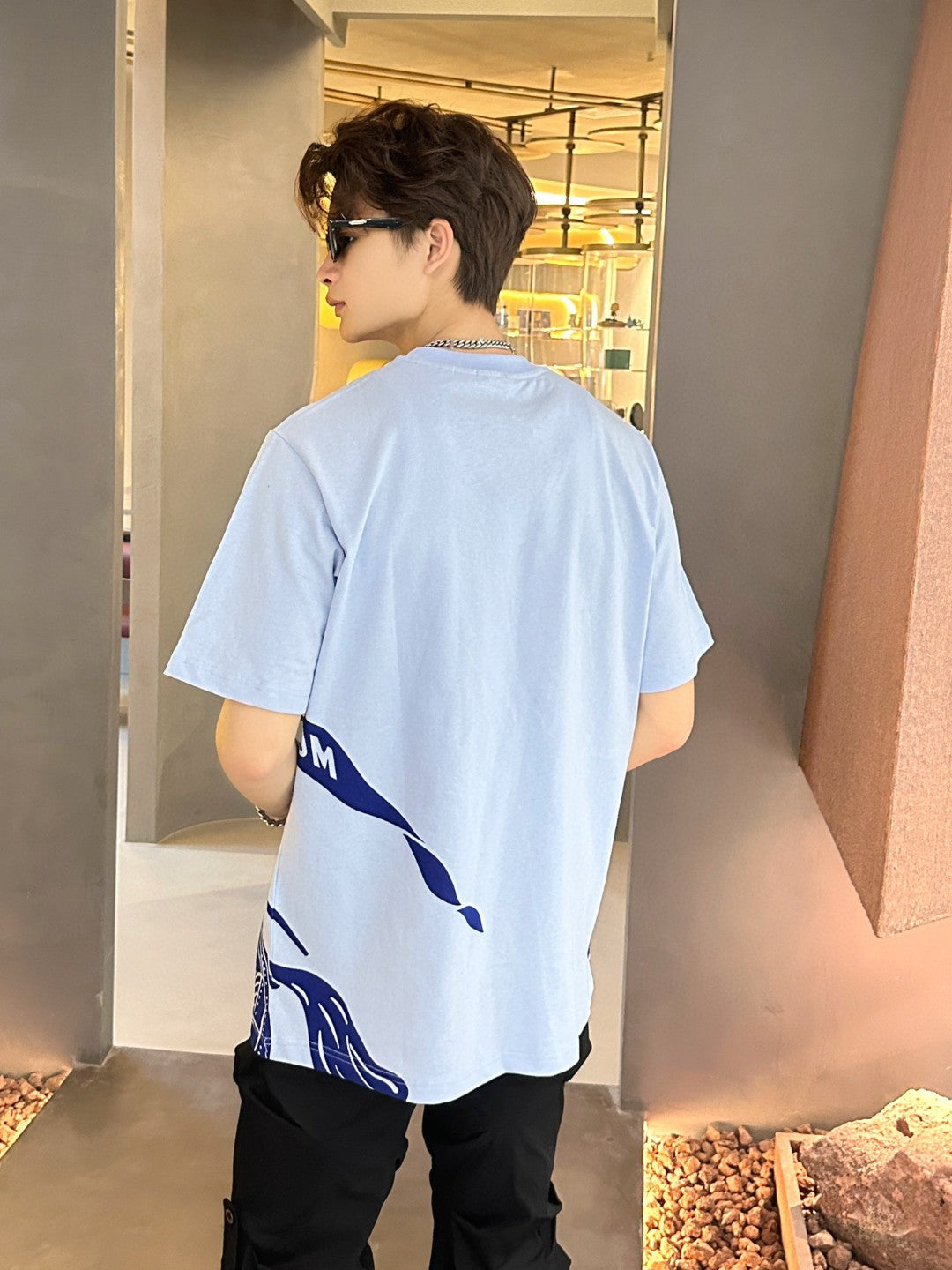 B**rry knight print t-shirt