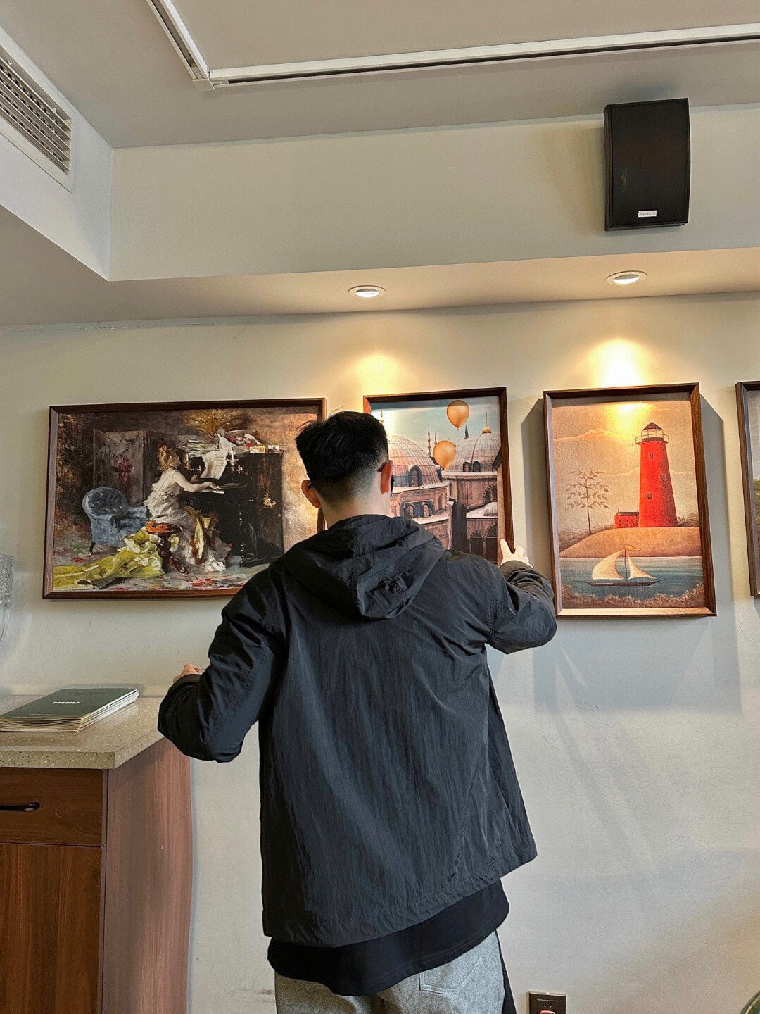 D*or black hooded jacket