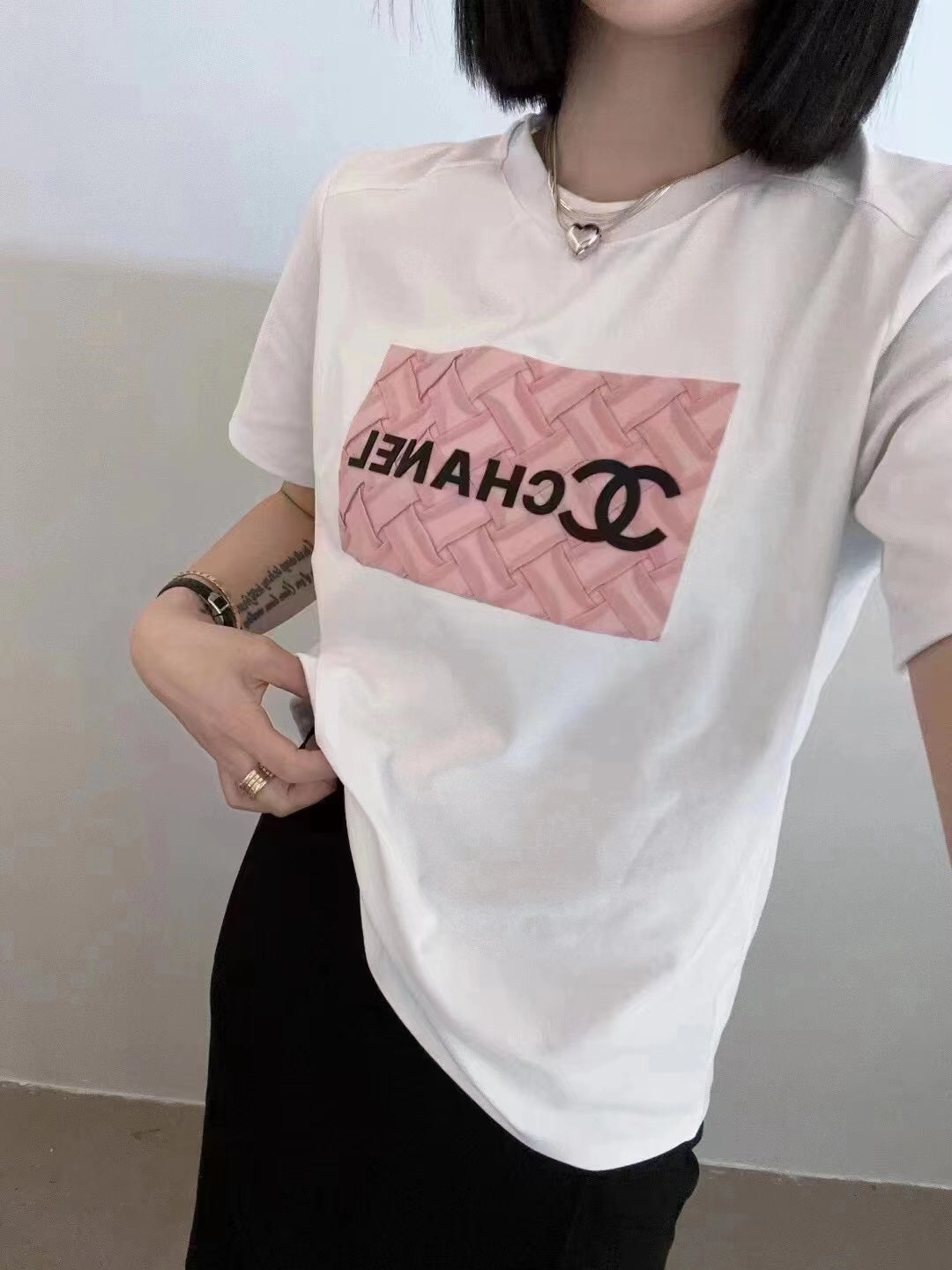 Ch*el classic logo t-shirt