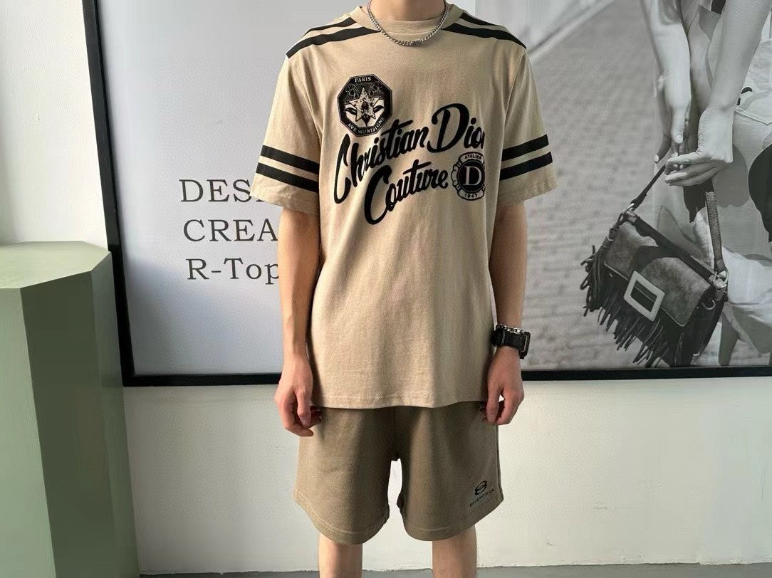 D*or ch**an D*or couture beige t-shirt