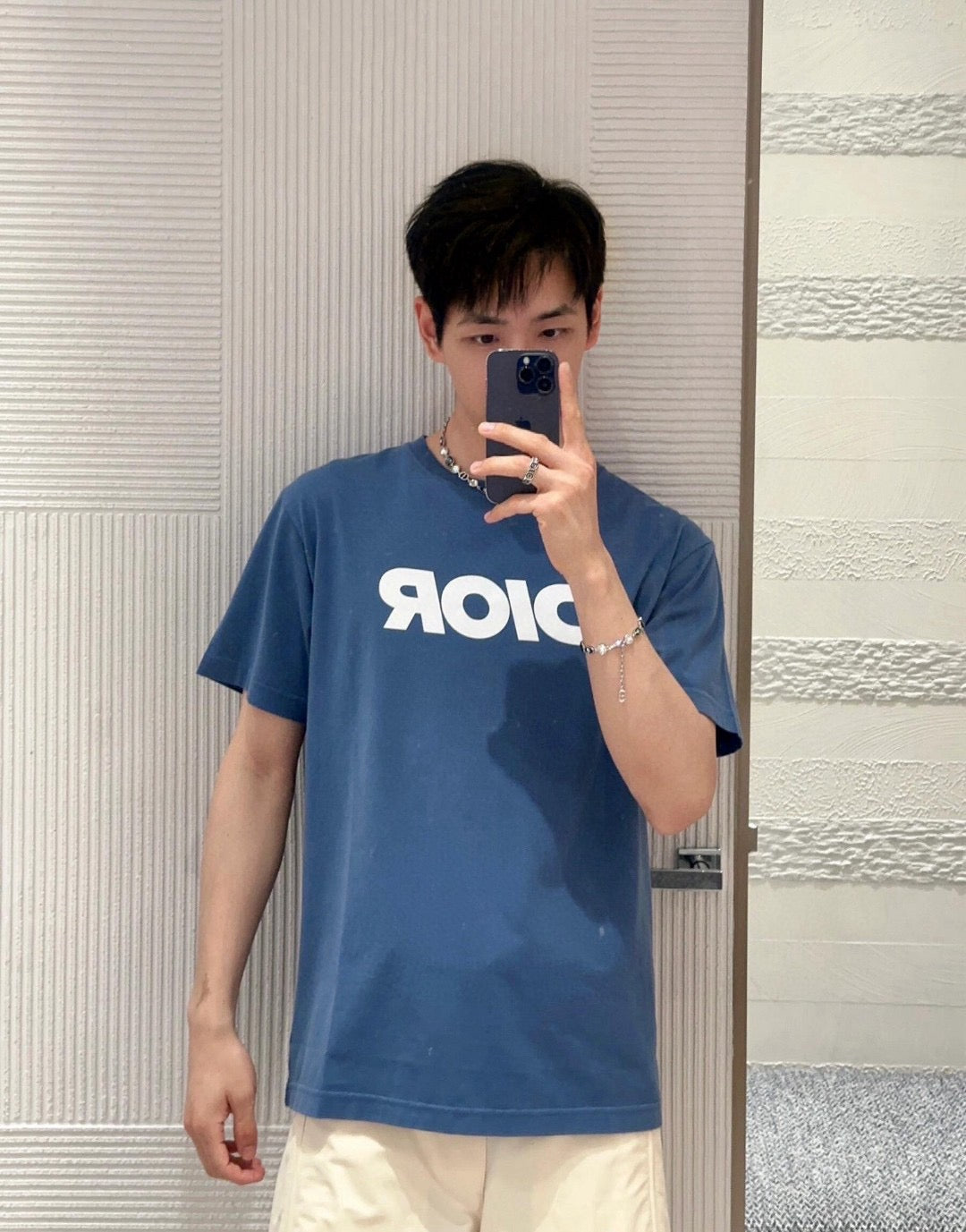D*or classic logo t-shirt (blue)