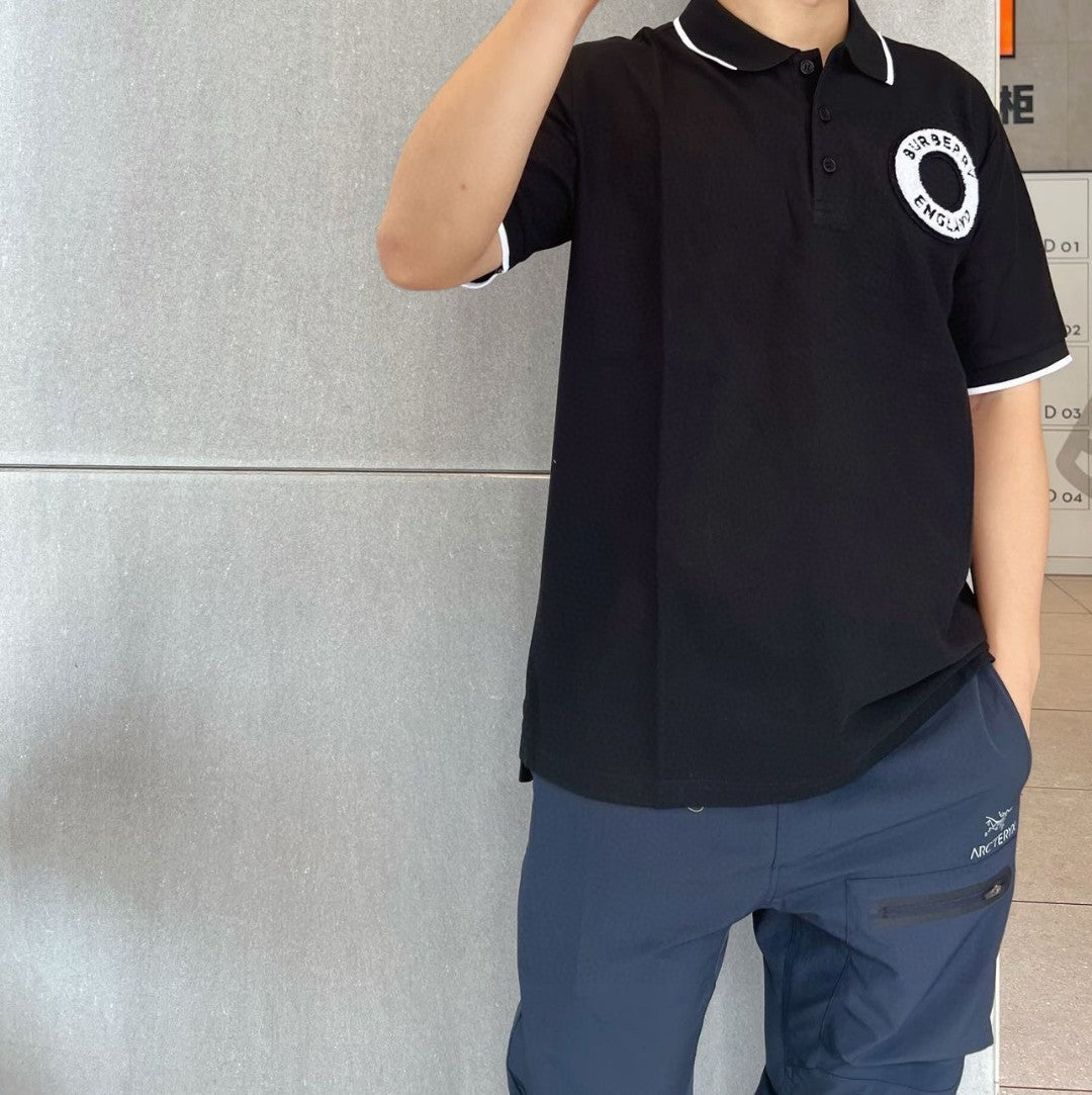 B**rry england polo shirt (black)