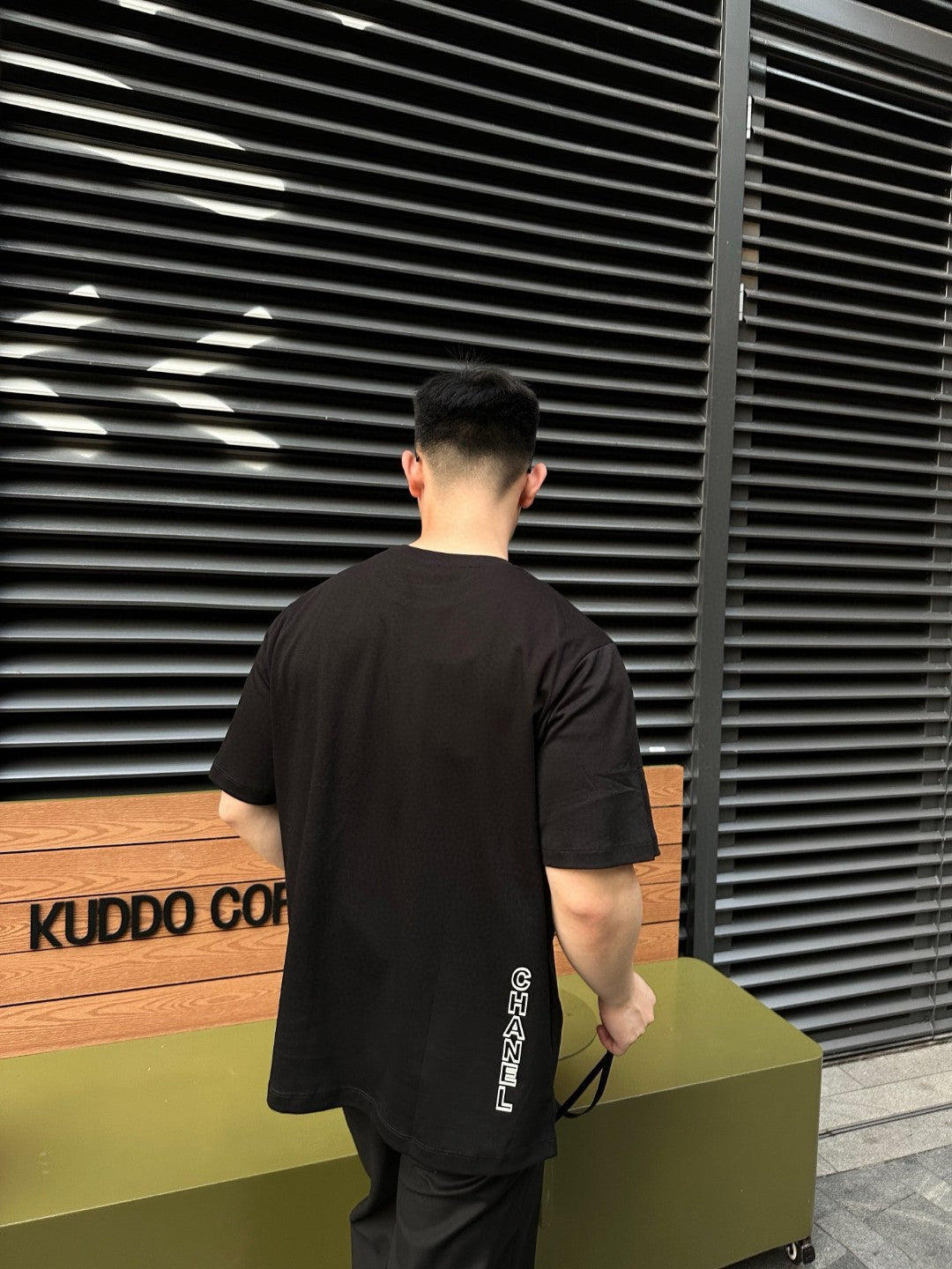 Ch*el logo t-shirt (black)