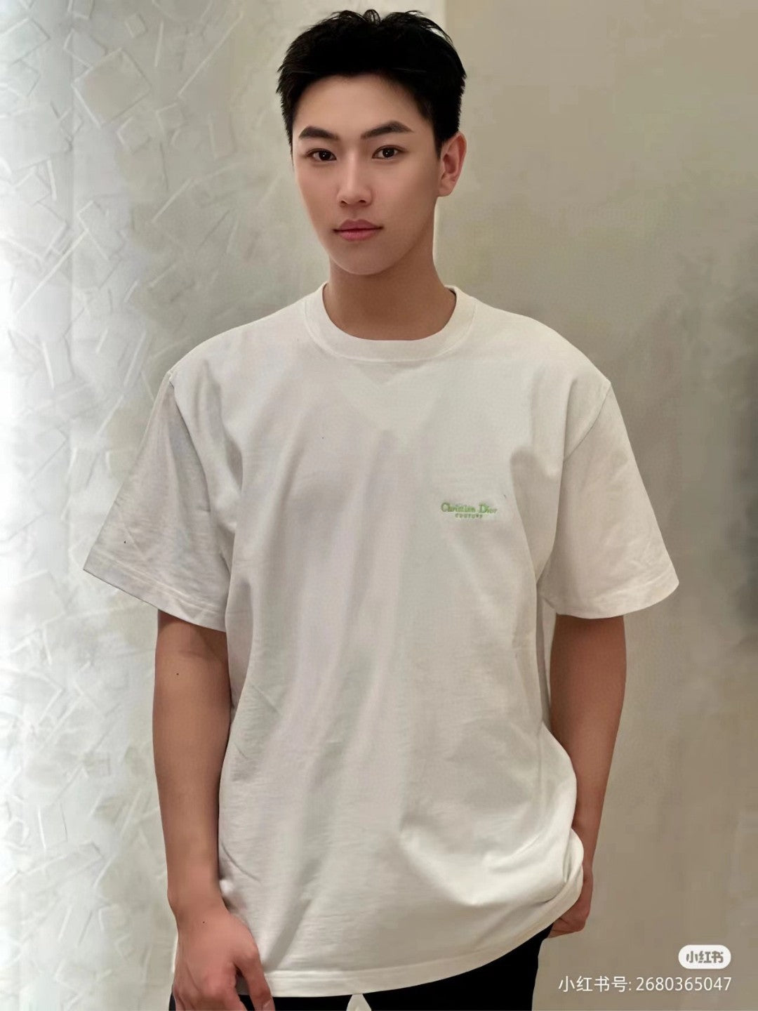 D*or ch**an D*or couture white t-shirt