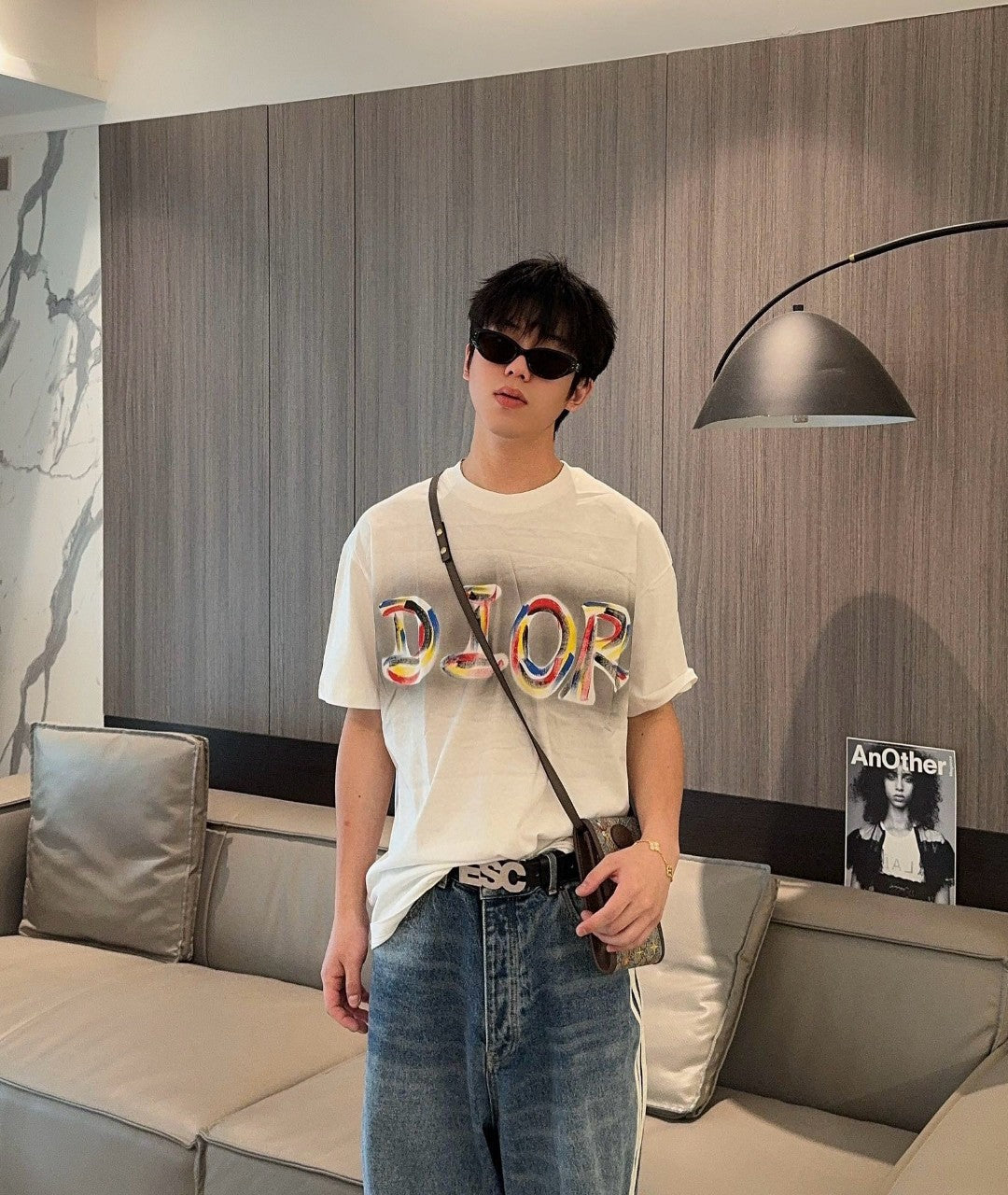 D*or artistic logo t-shirt (white)