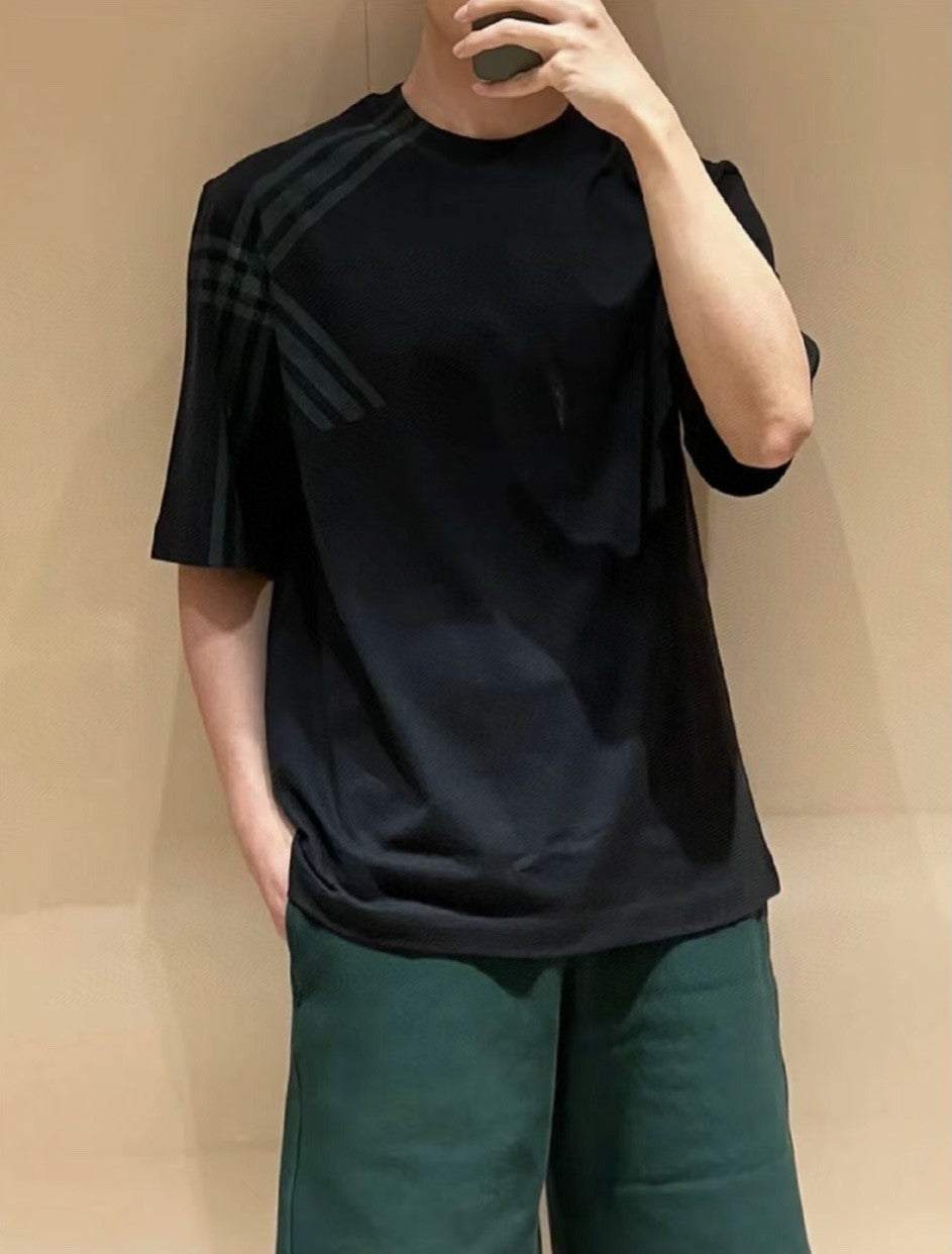 B**rry black check pattern t-shirt