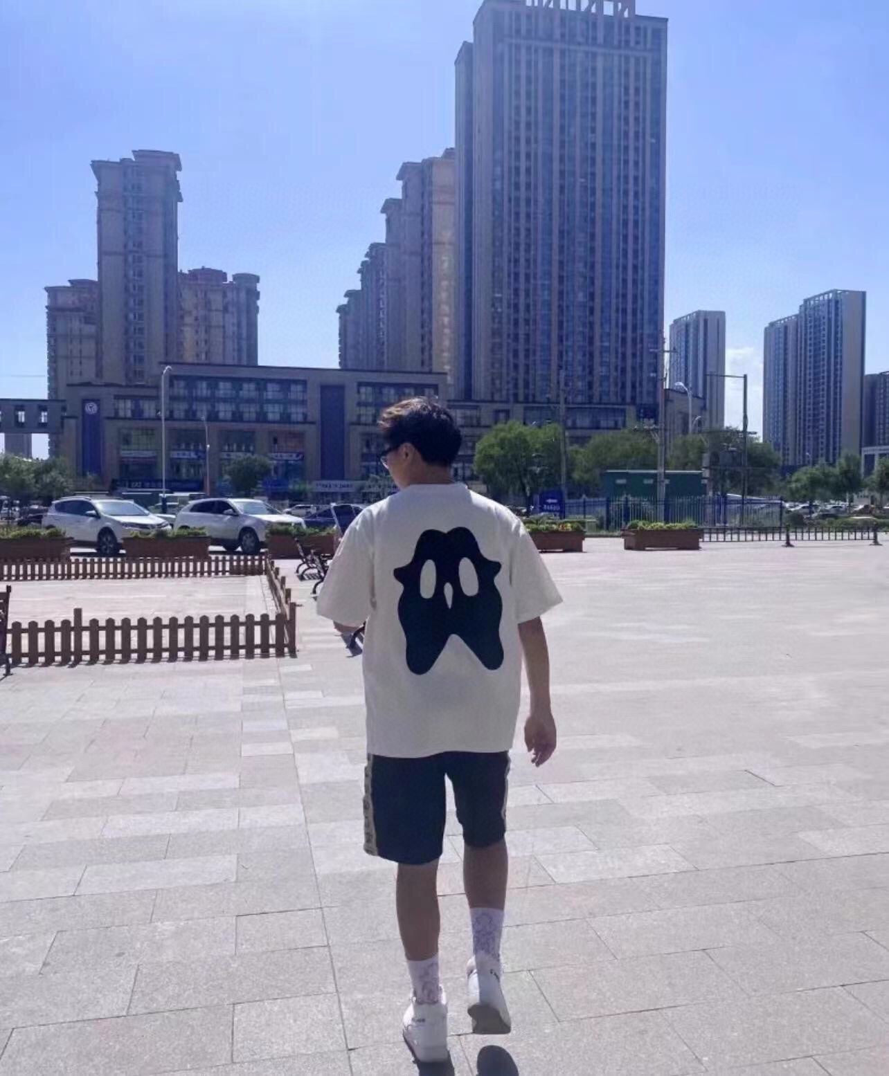 B**rry logo t-shirt - white