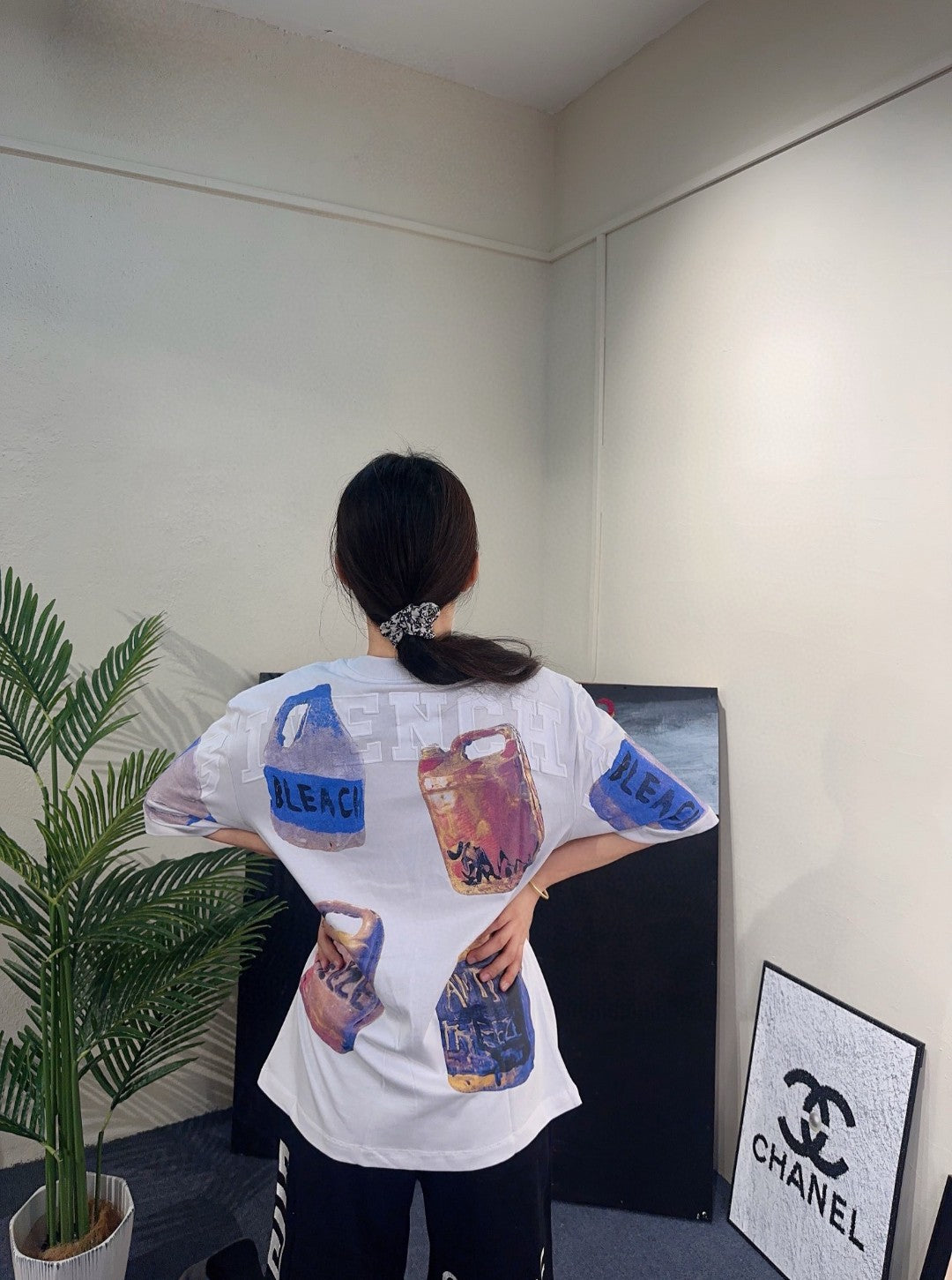 Pra*a graphic t-shirt (white)