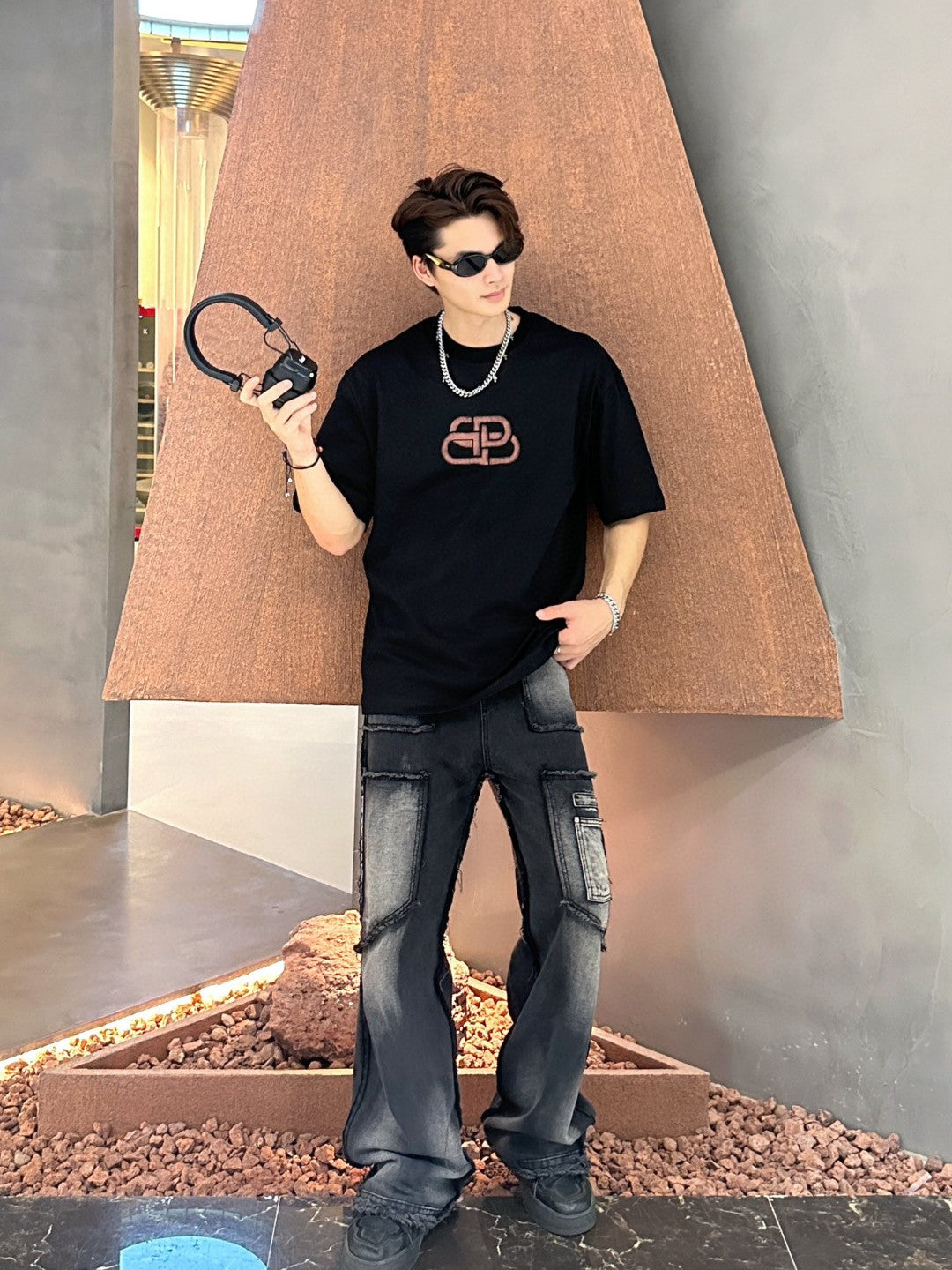 Ba*len*cia*ga logo t-shirt