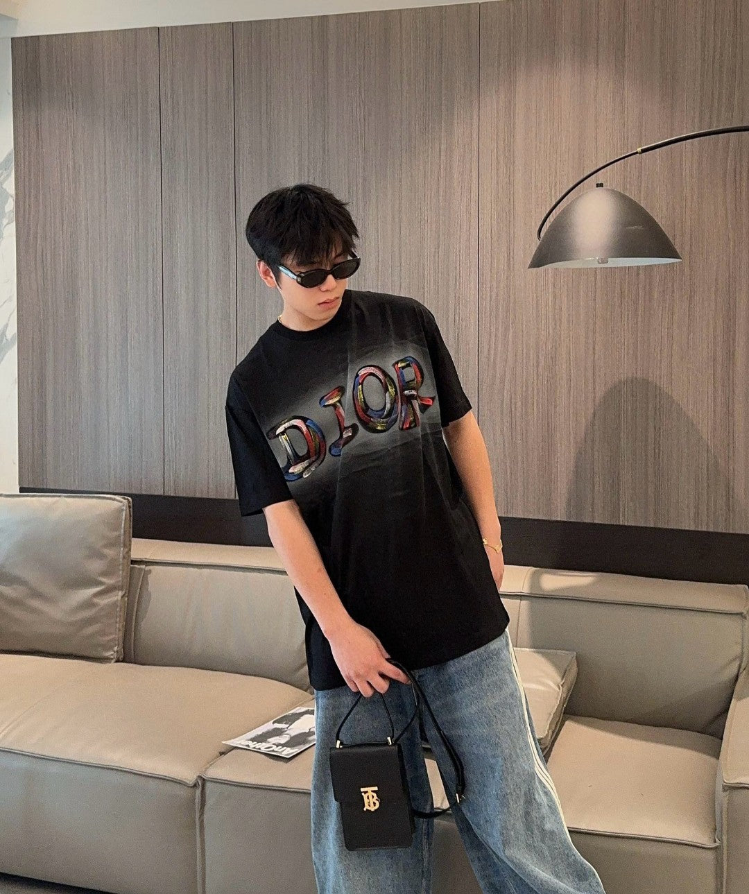 D*or artistic logo t-shirt (black)
