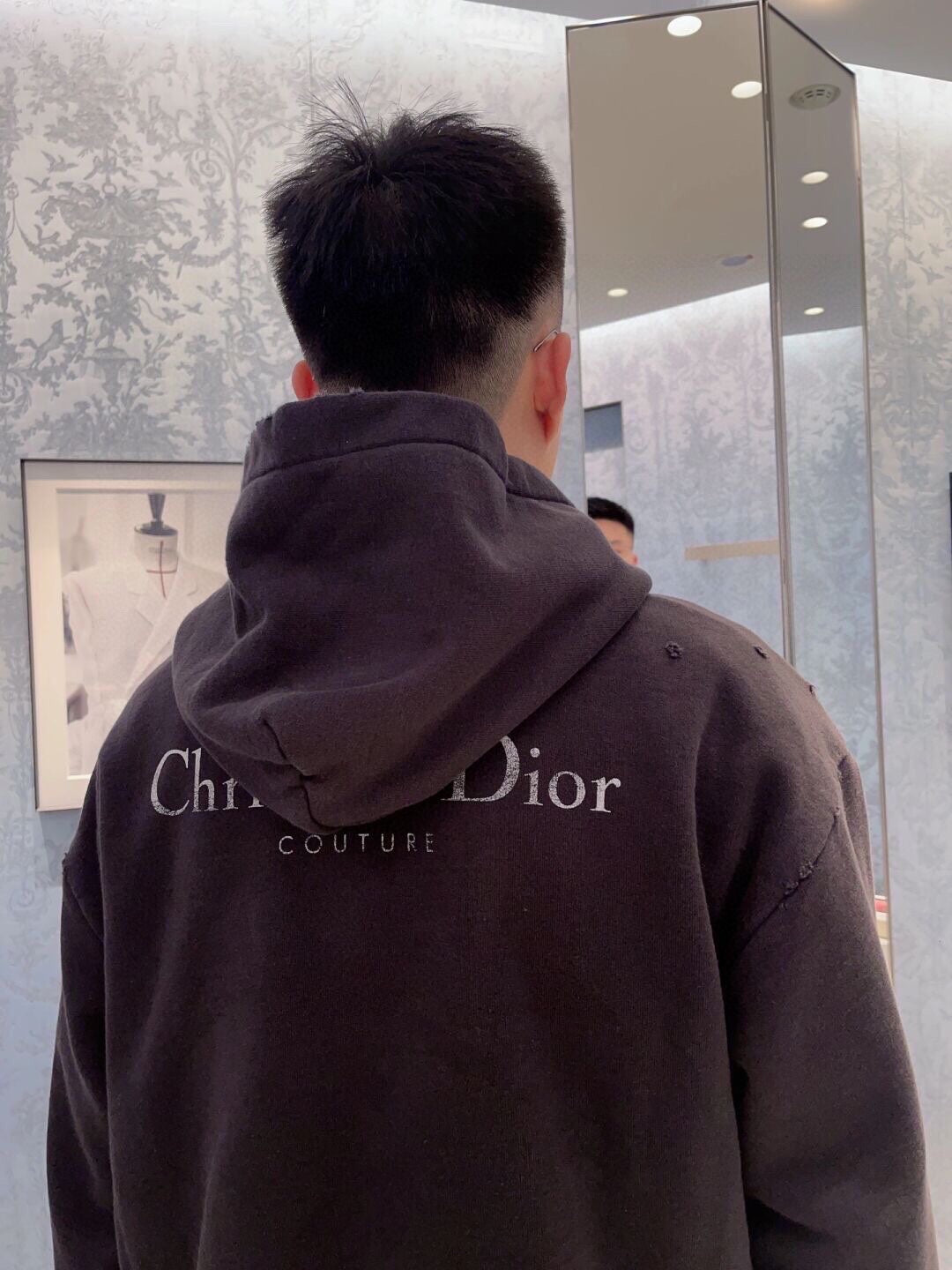 D*or black hoodie