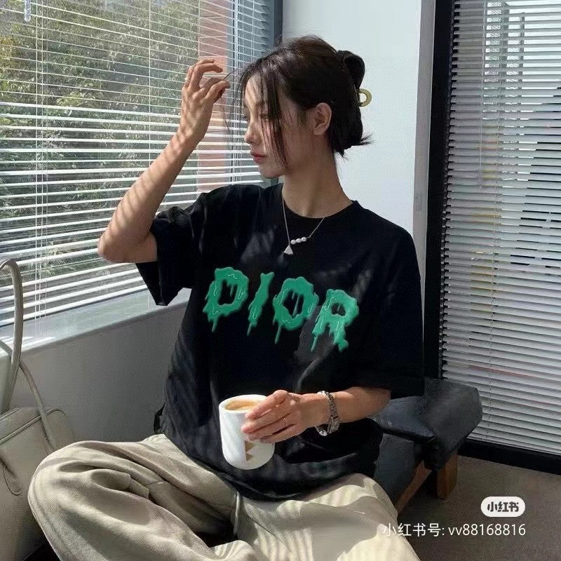 D*or dripping logo t-shirt (black)