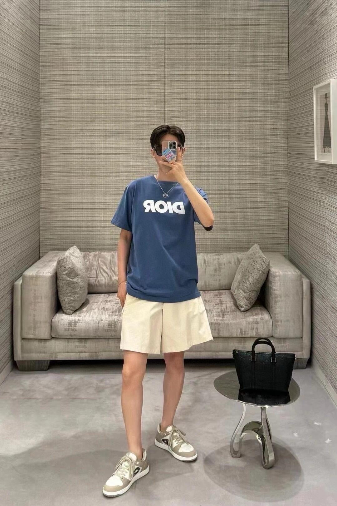 D*or classic logo t-shirt (blue)