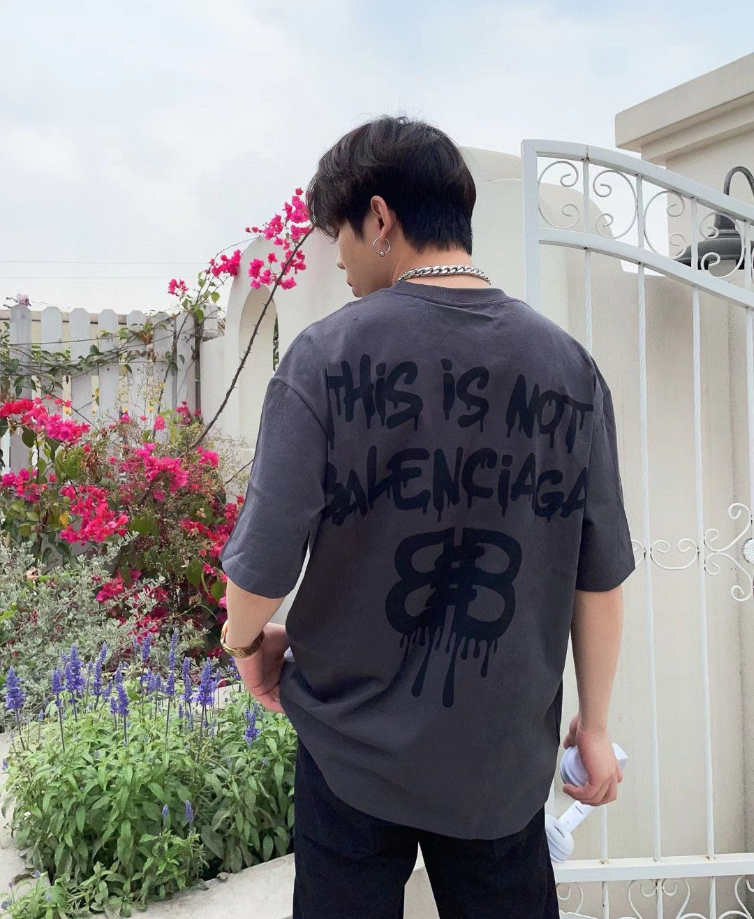 Ba*len*cia*ga logo t-shirt