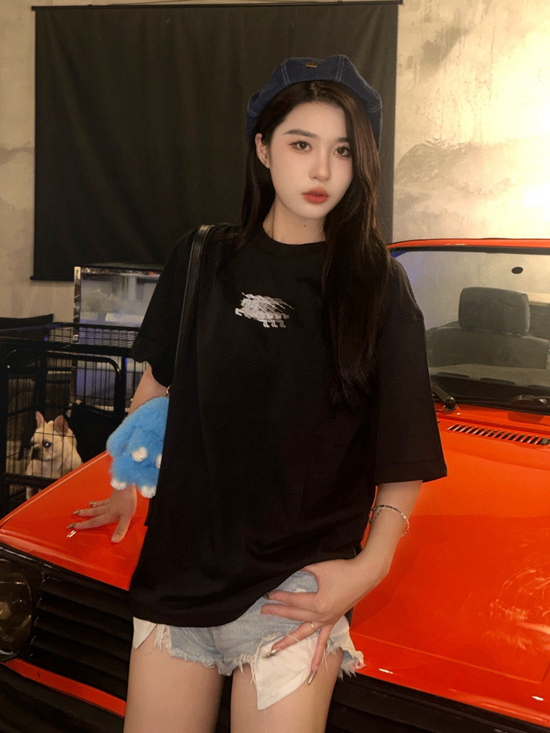B**rry knight motion logo black t-shirt