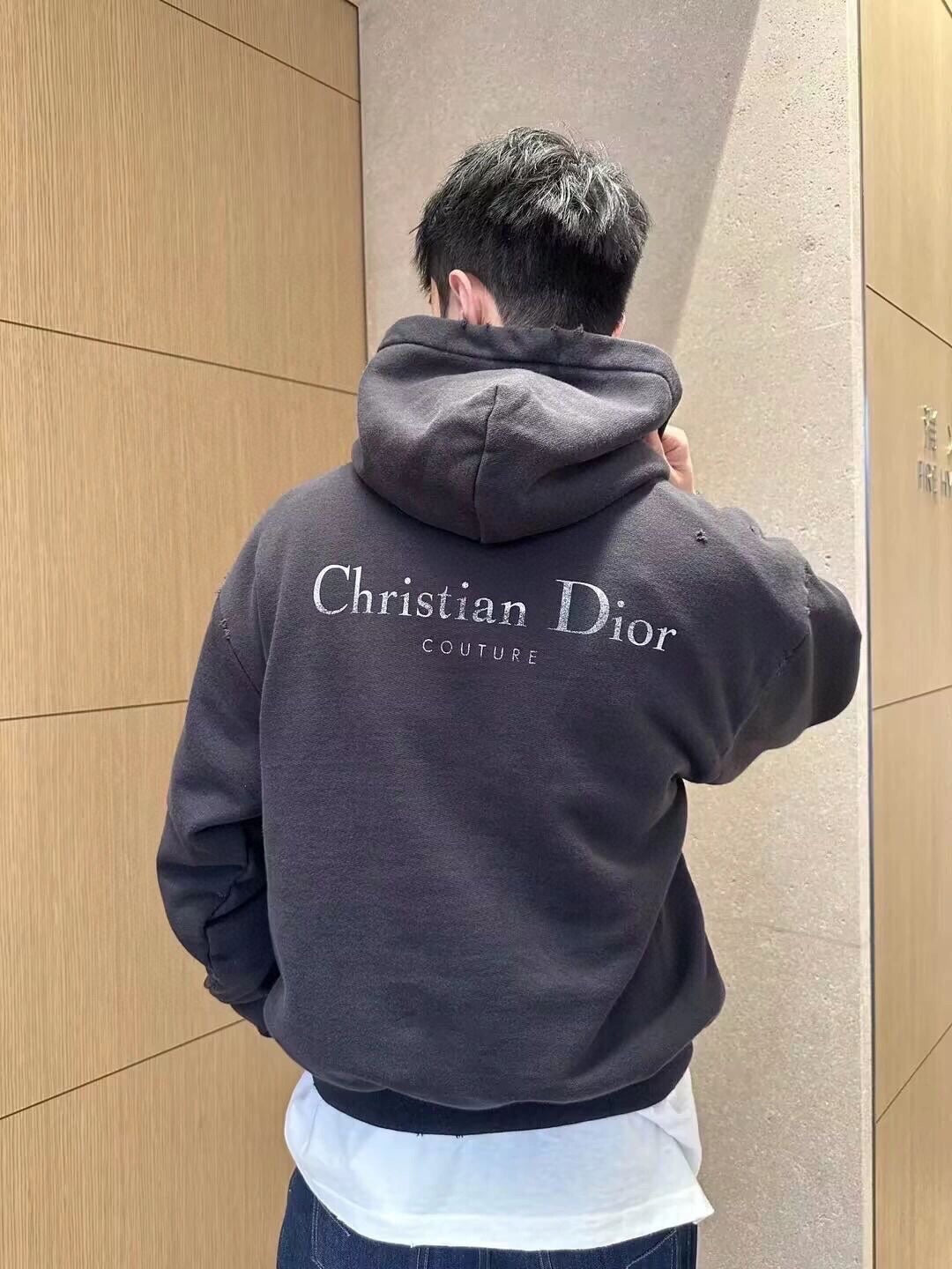 D*or black hoodie