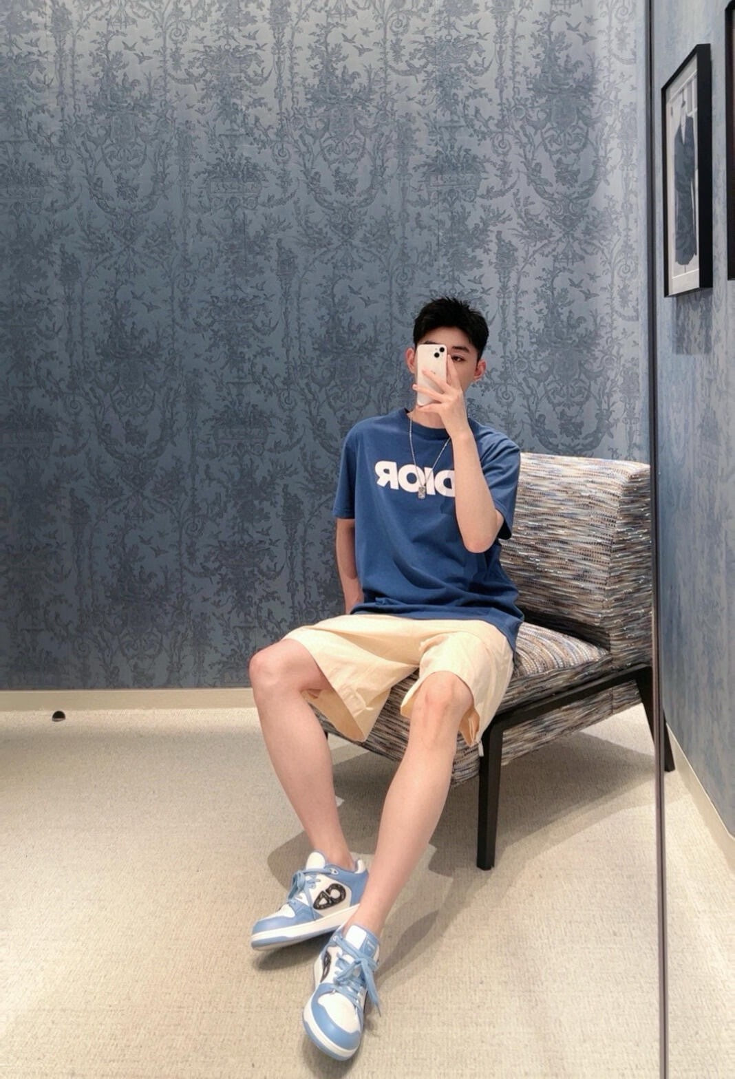 D*or classic logo t-shirt (blue)
