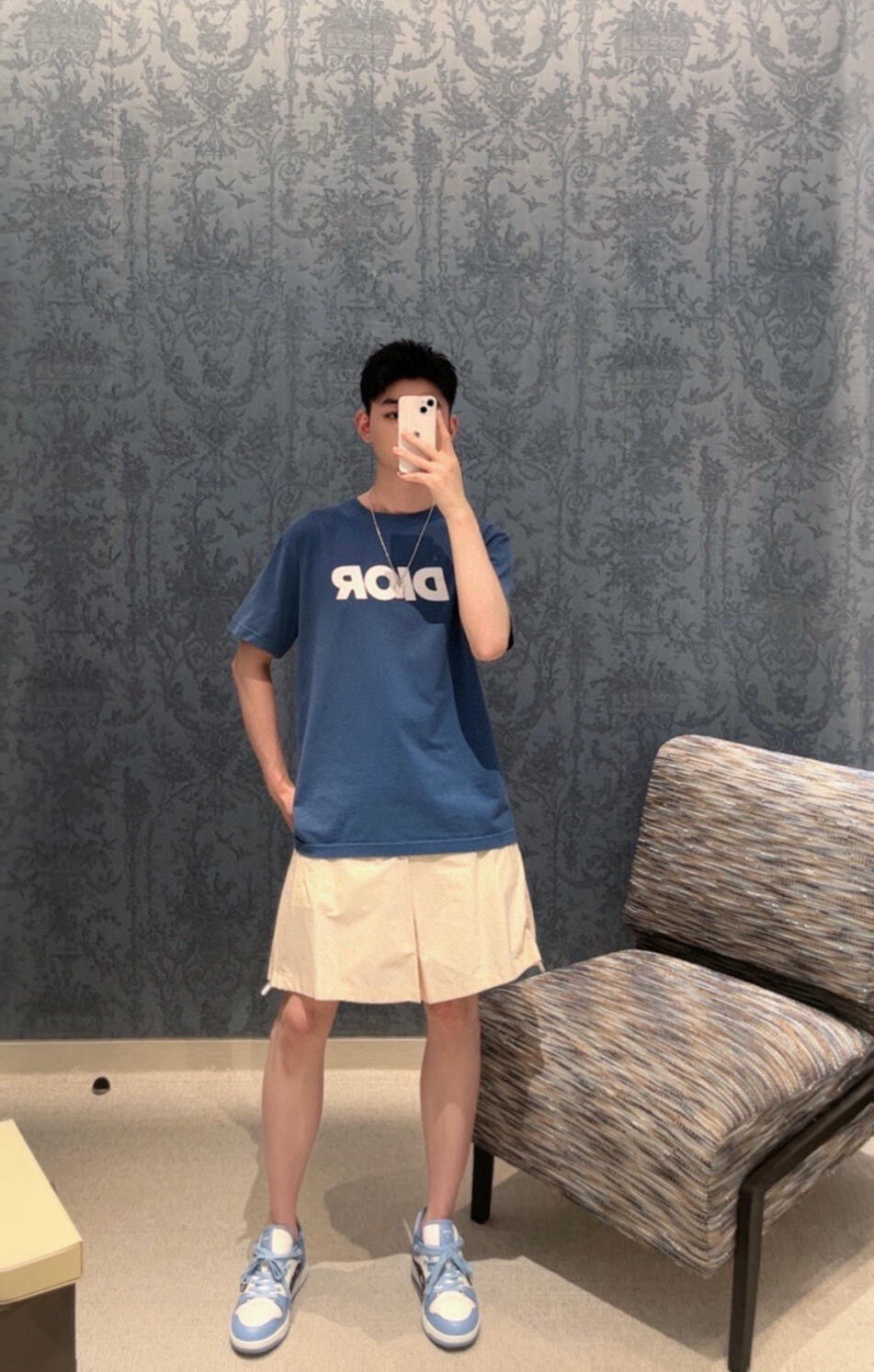 D*or classic logo t-shirt (blue)