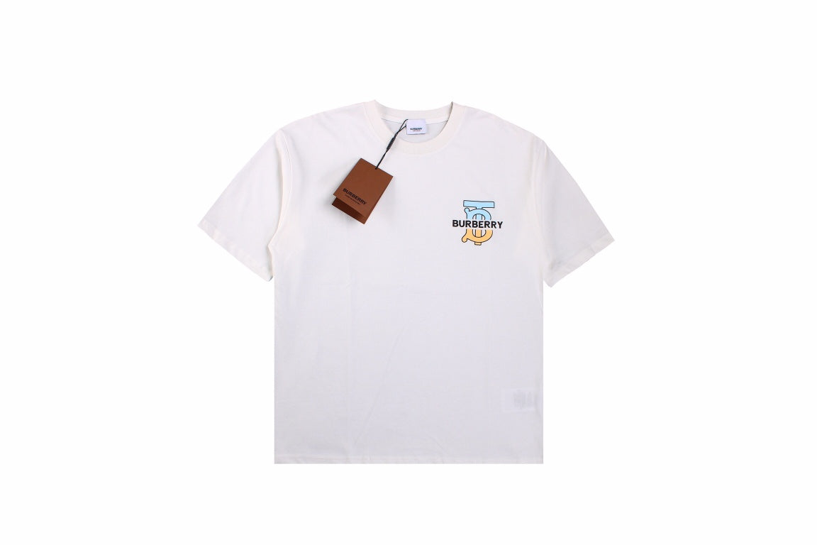 B**rry monogram t-shirt - white