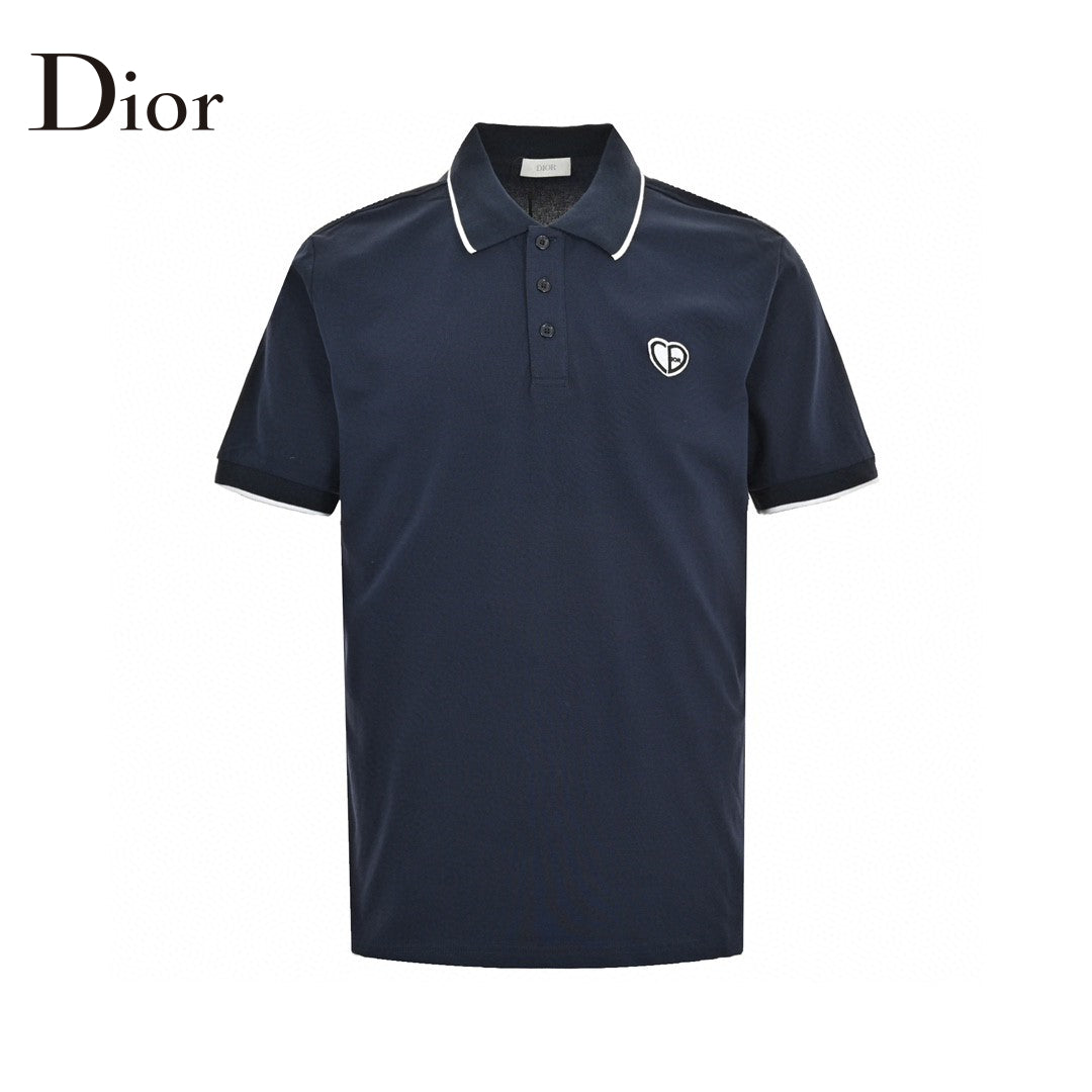D*or navy polo shirt