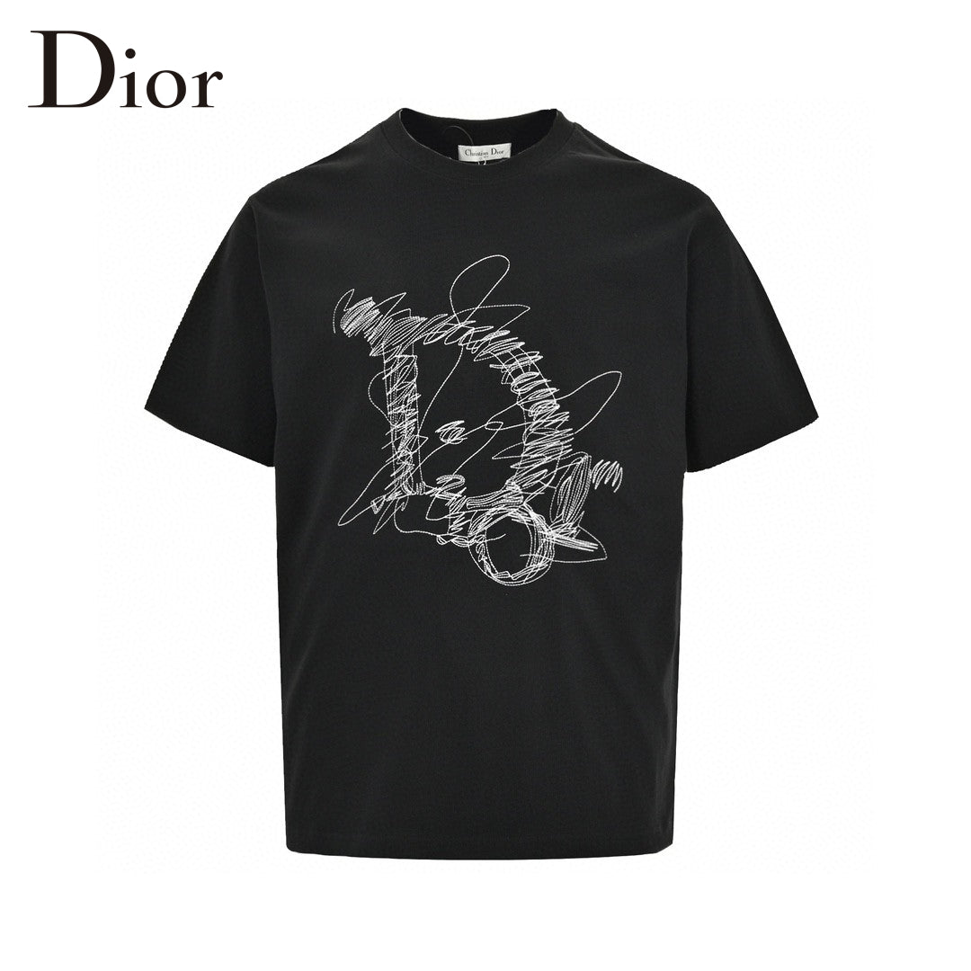 D*or scribble design t-shirt