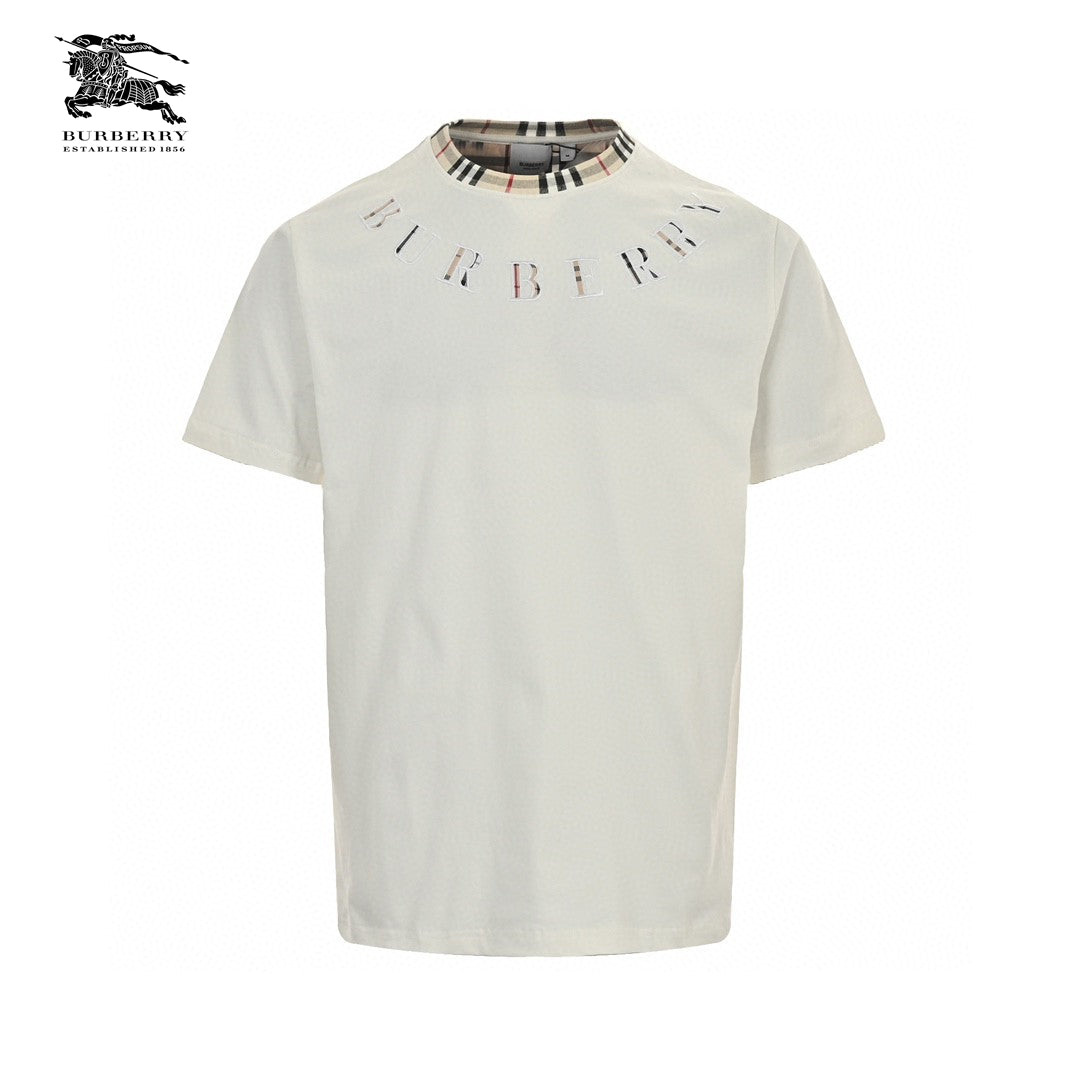 B**rry logo collar detail t-shirt