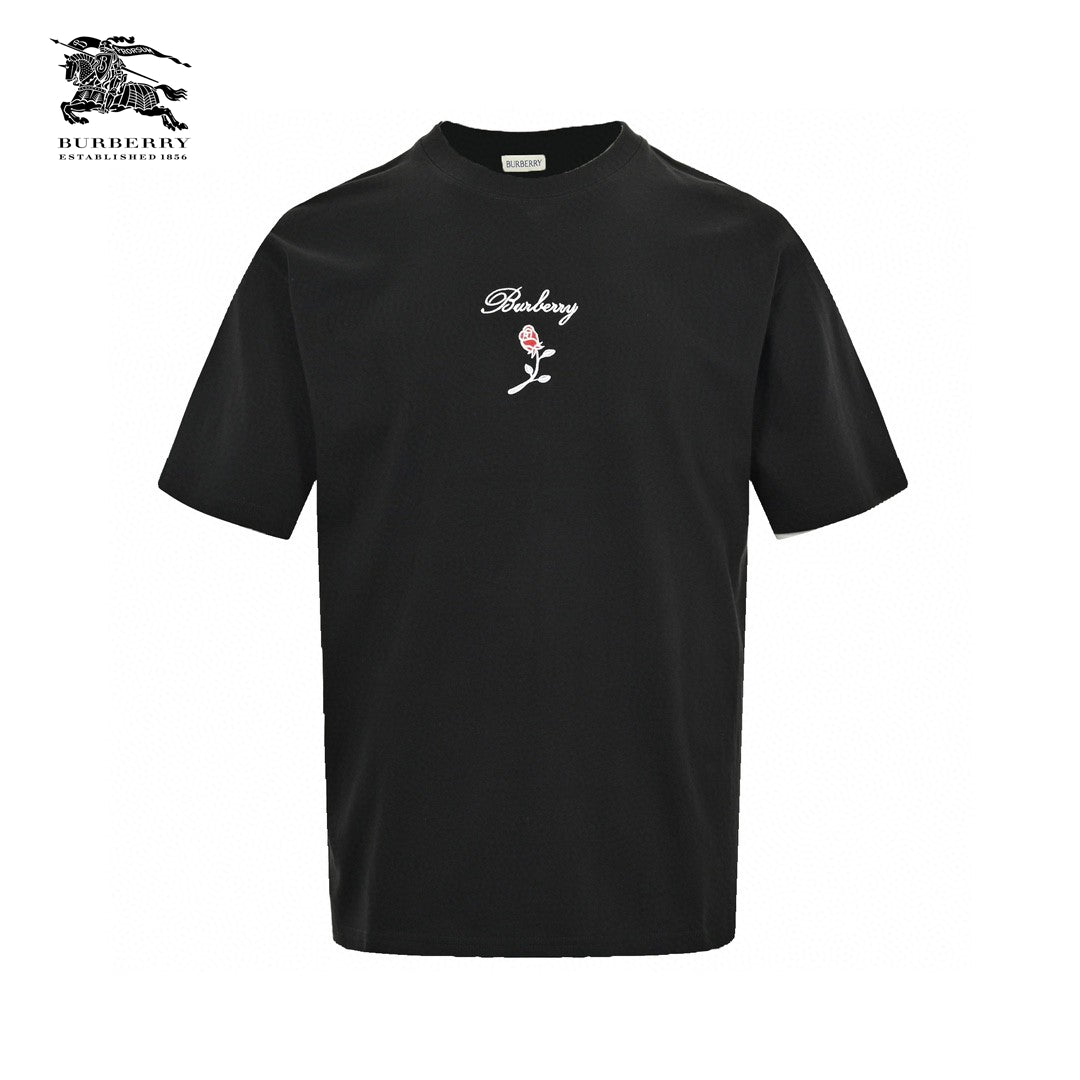 B**rry rose logo t-shirt (black)