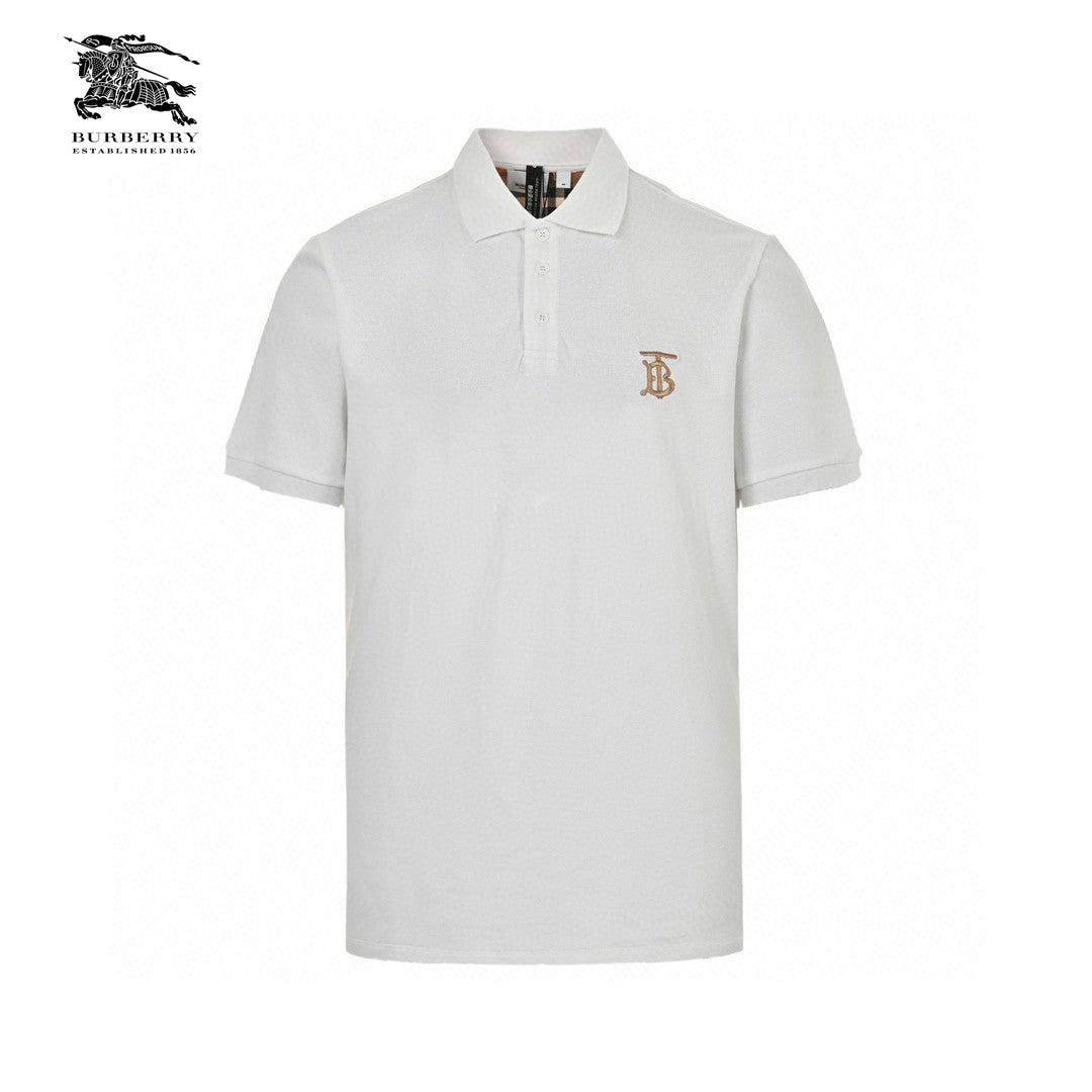 B**rry monogram logo polo shirt