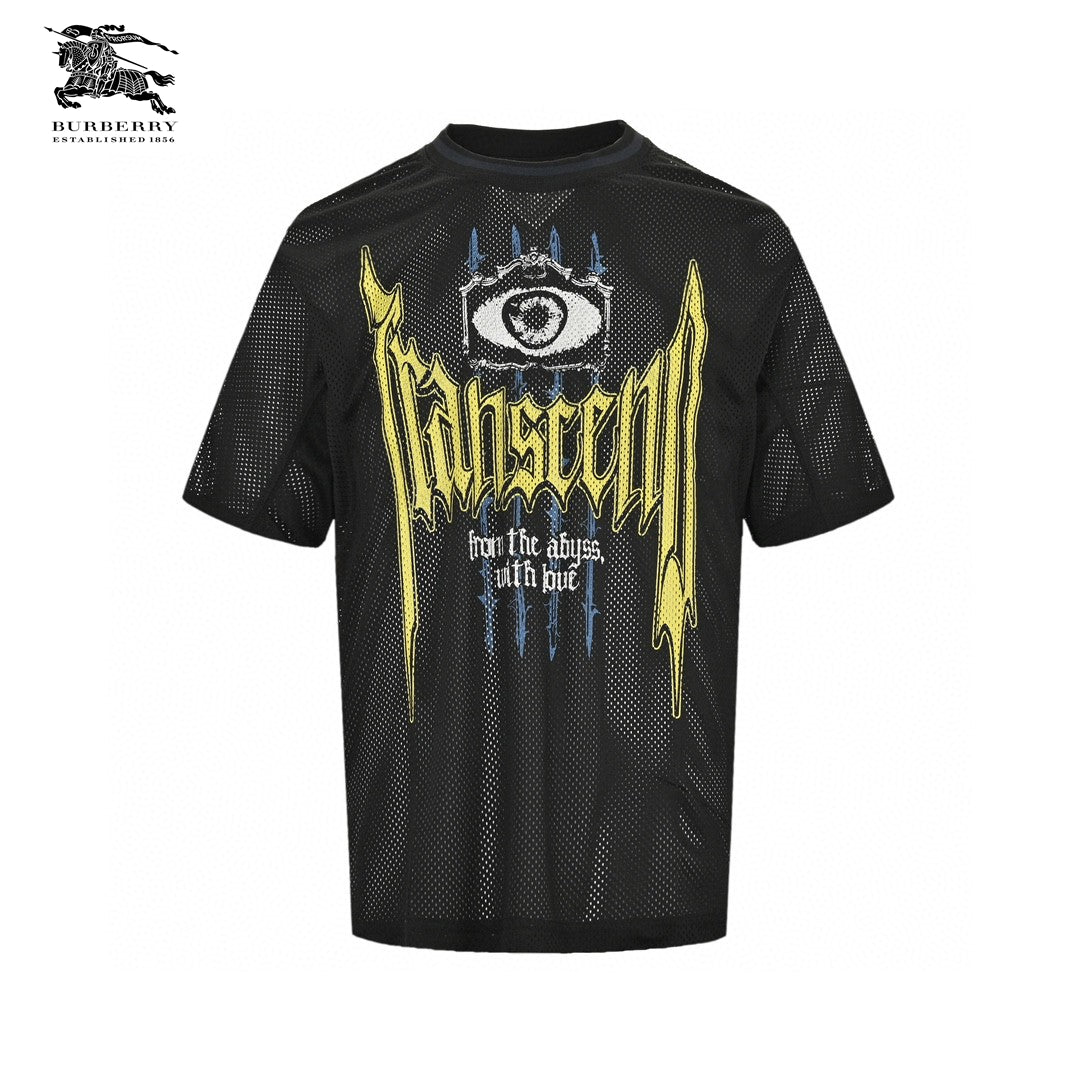 B**rry gothic mesh t-shirt (black)