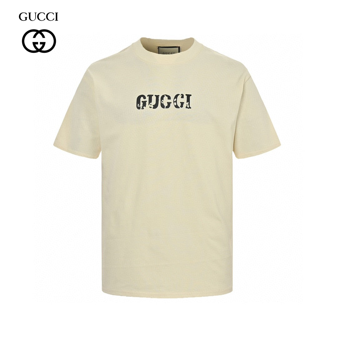 G*u*i vintage logo t-shirt (cream)
