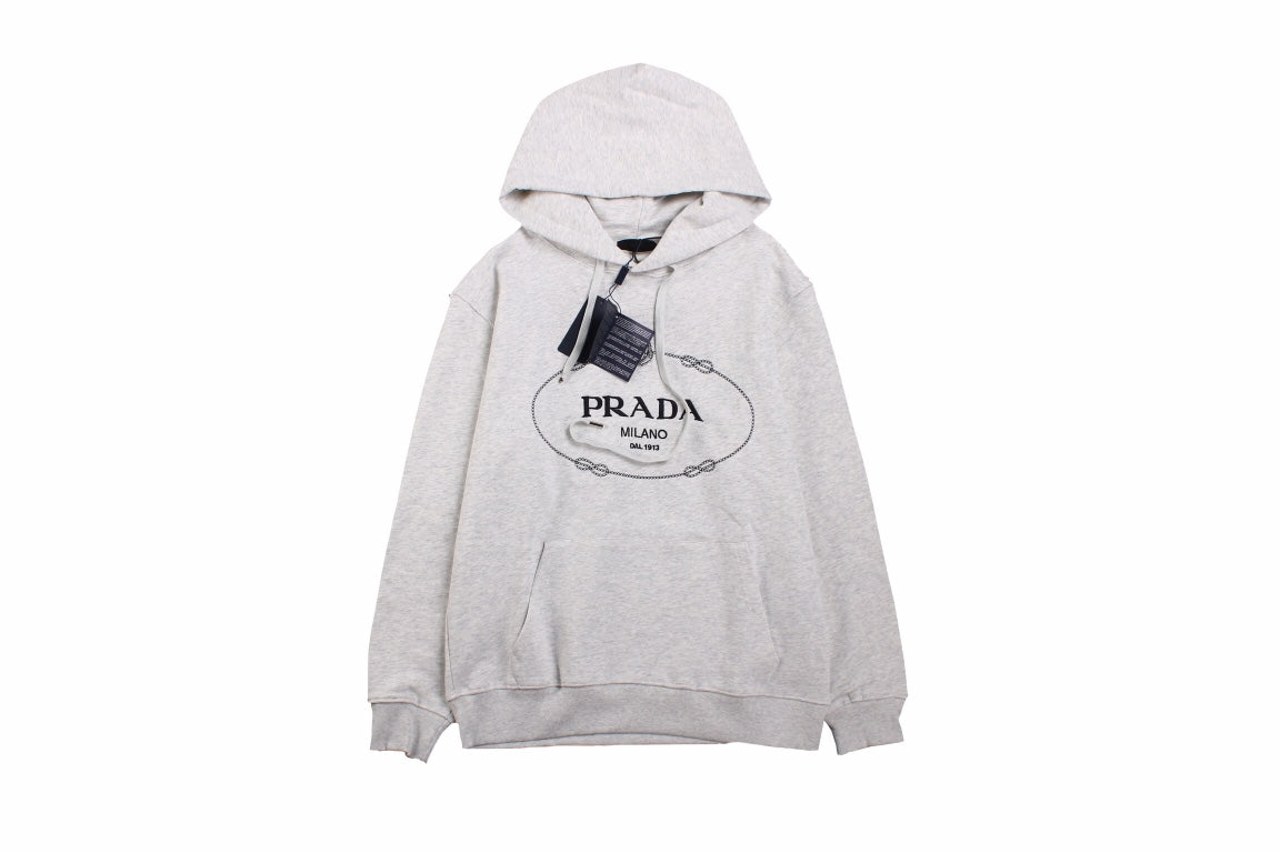 Pra*a milano grey hoodie
