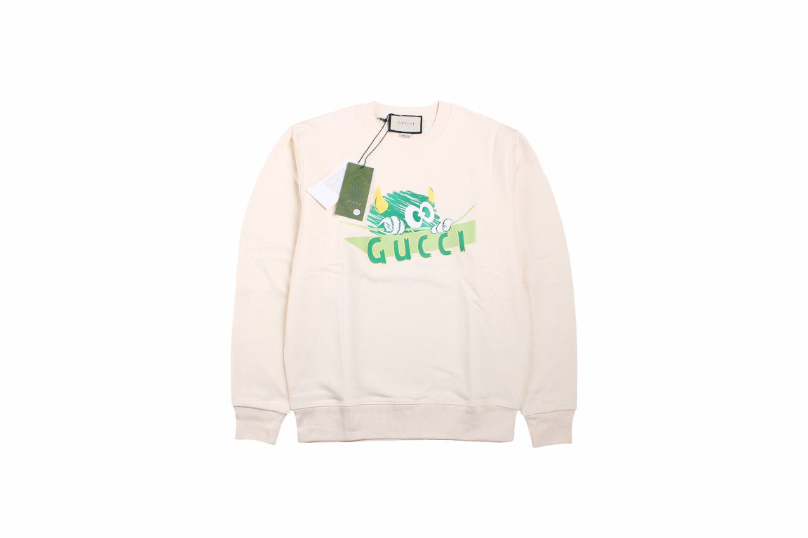 G*u*i monster graphic sweatshirt