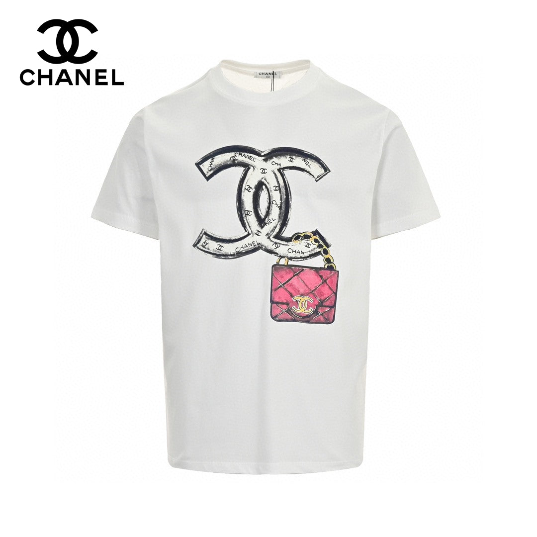 Ch*el logo t-shirt (white)