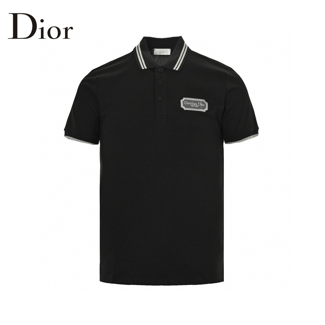 D*or polo shirt (black)