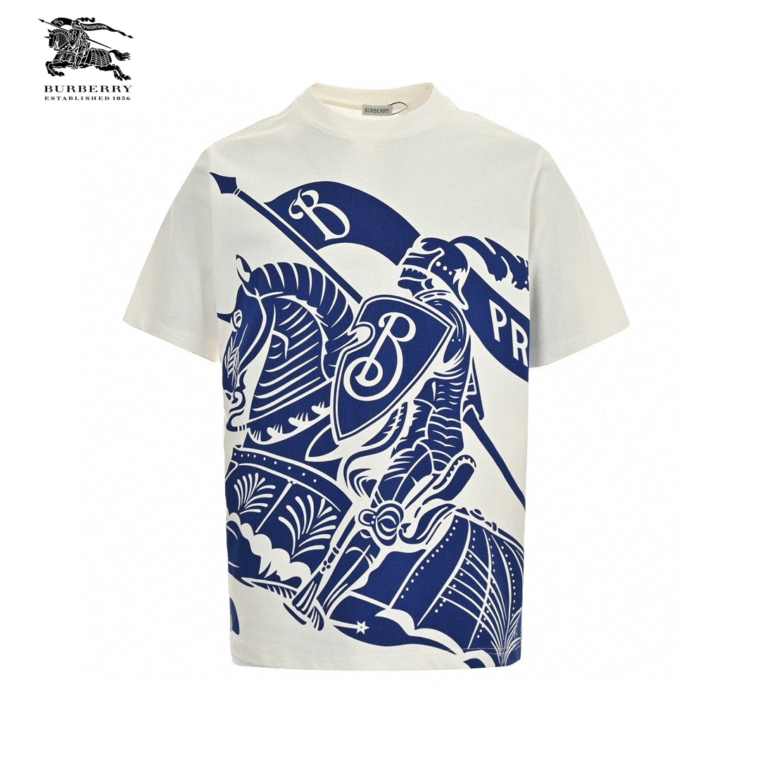 B**rry knight print t-shirt (white)